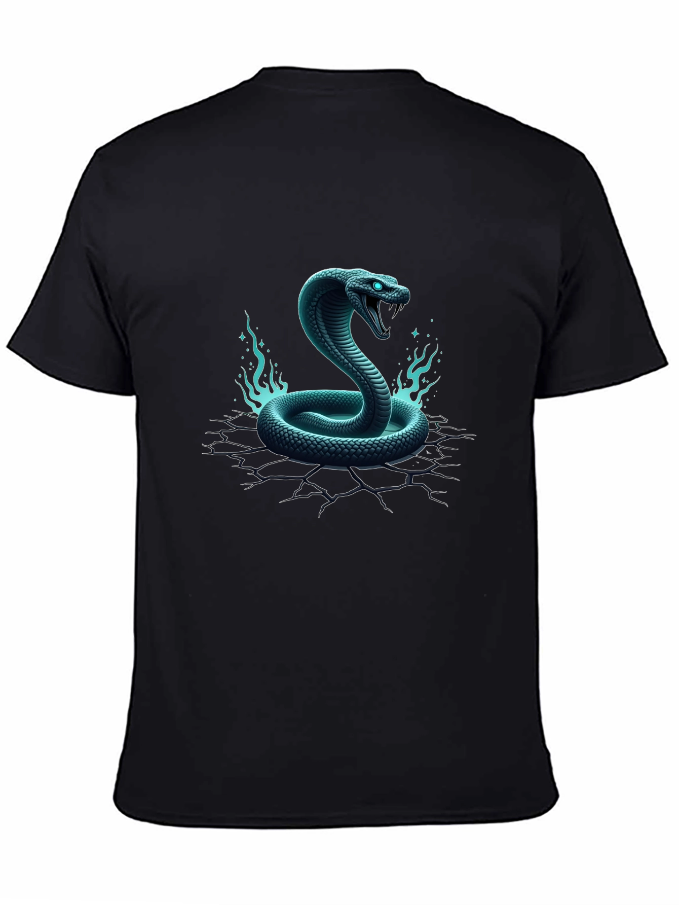 Cobra Graphic Tee - Mens Black T-Shirt