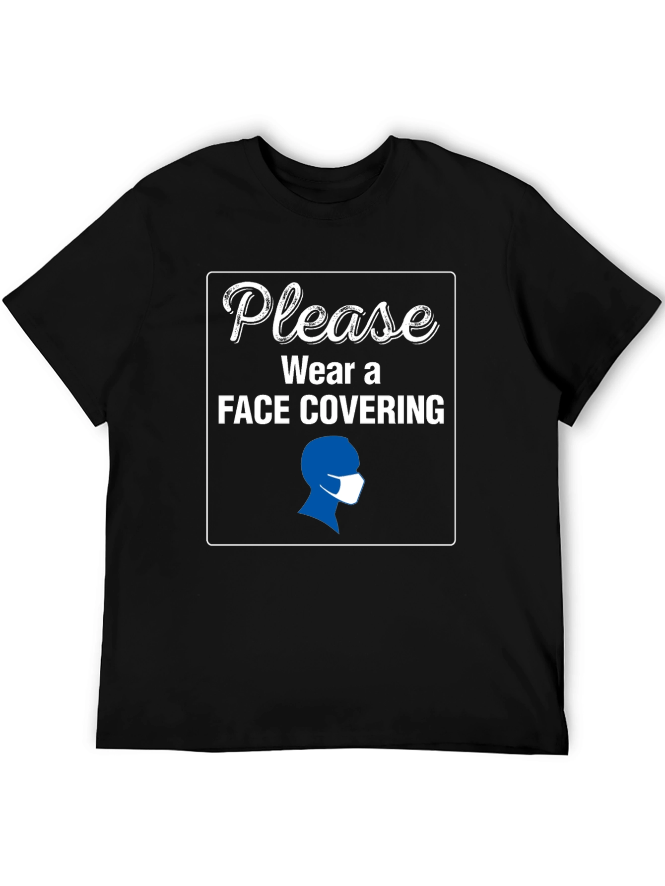 Wear a Face Covering Graphic Tee