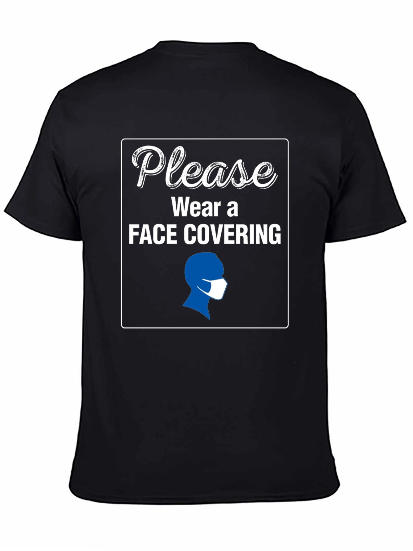 Wear a Face Covering Graphic Tee