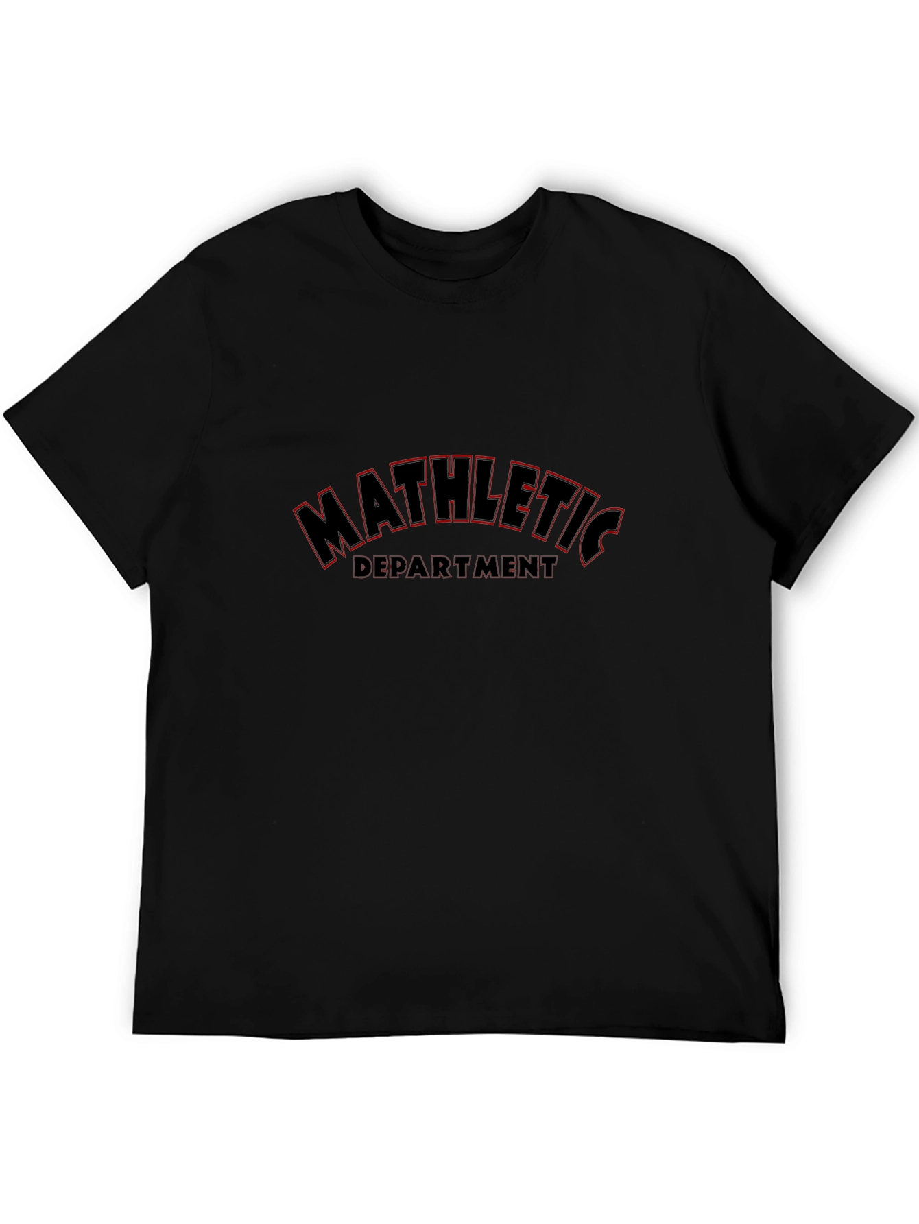 Mathletic Department Black T-Shirt