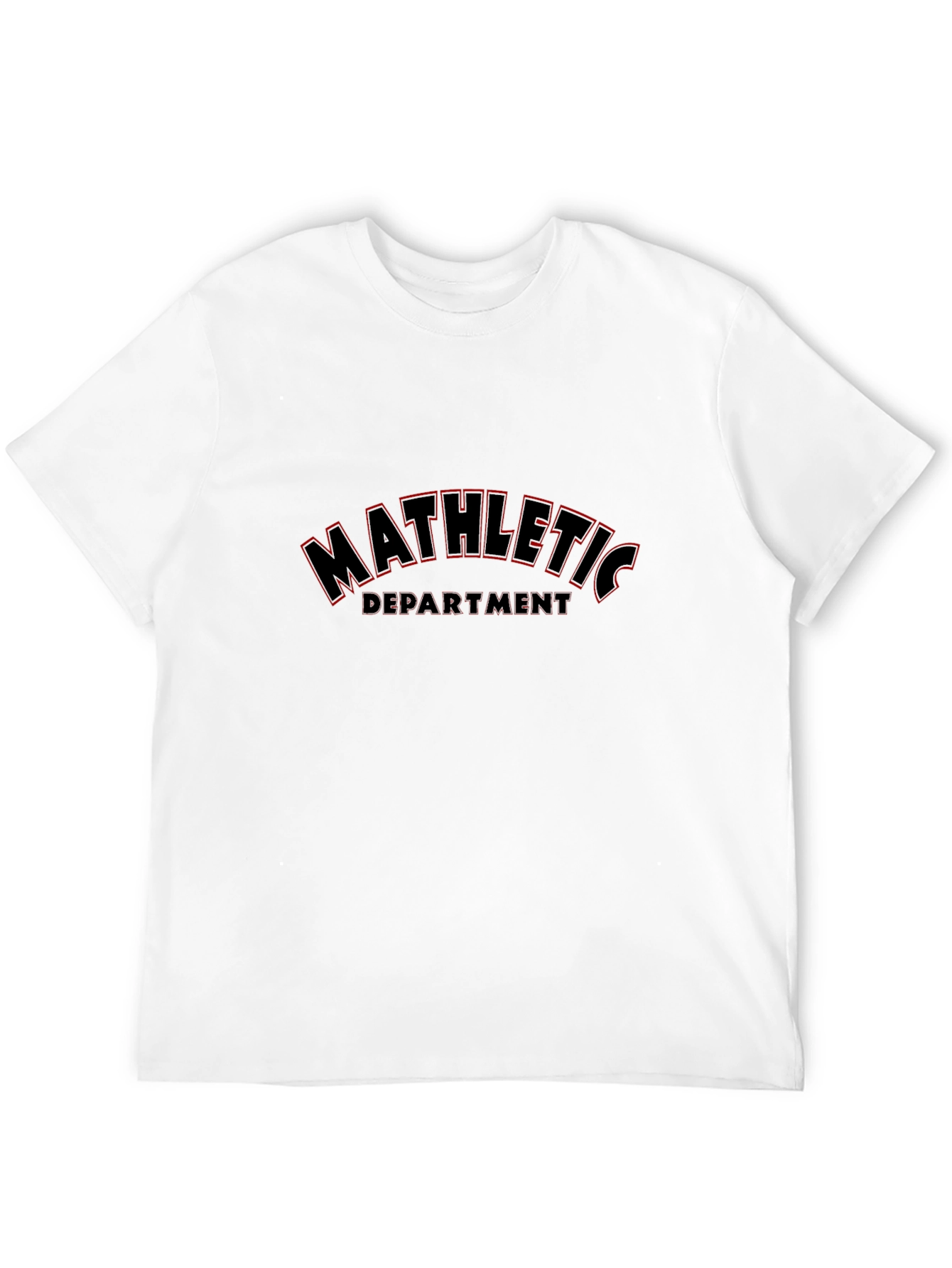 Mathletic Department Black T-Shirt