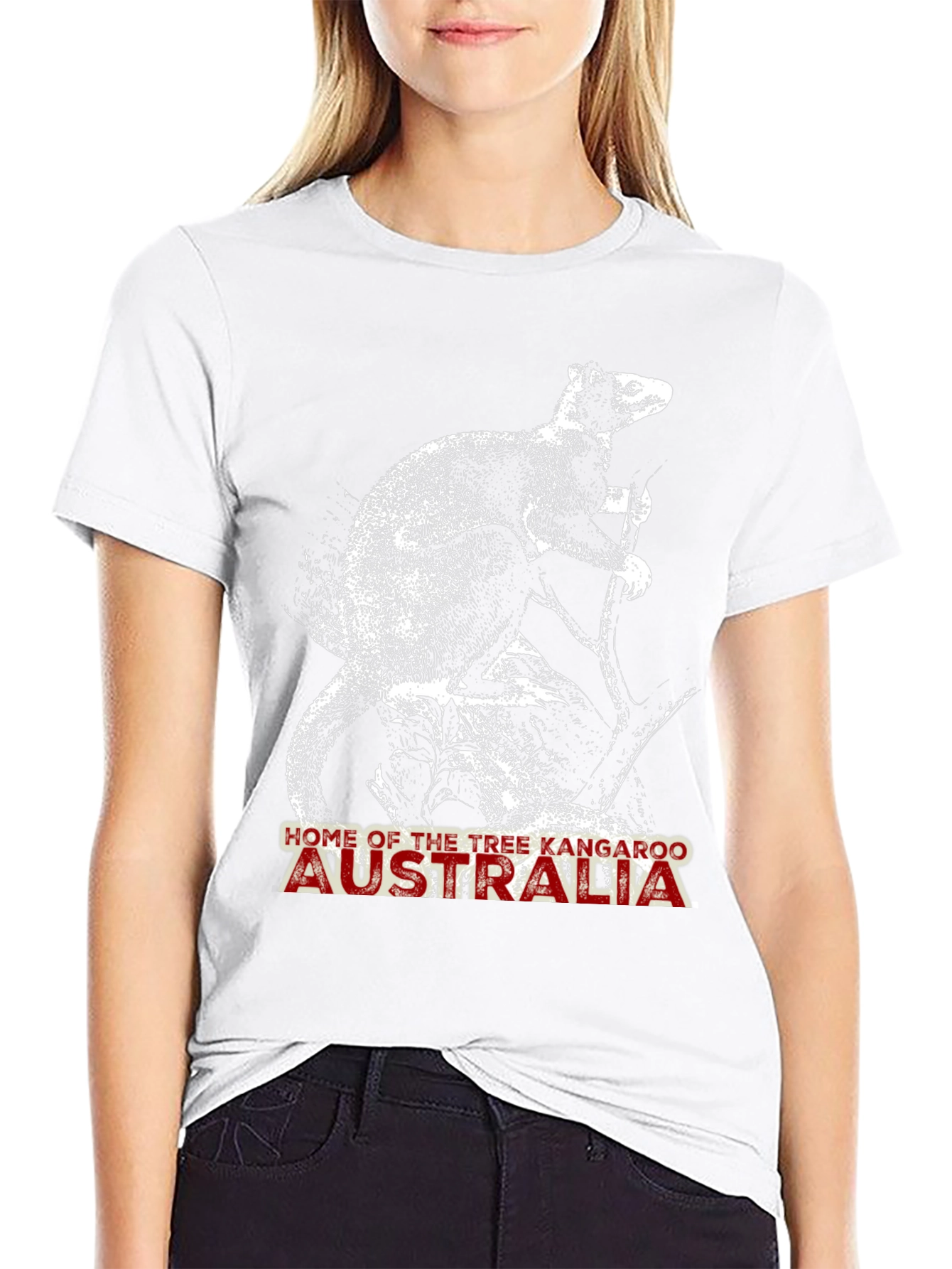 Tree Kangaroo Australia Graphic Tee
