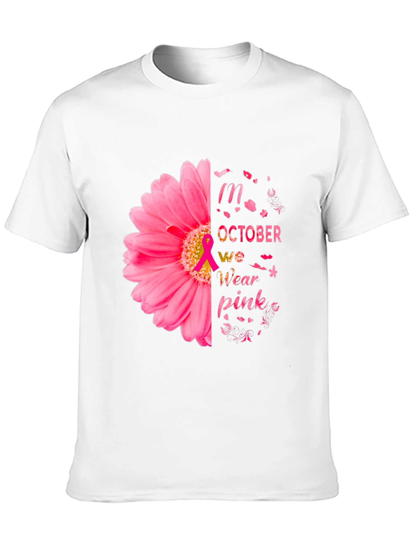 October We Wear Pink T-Shirt