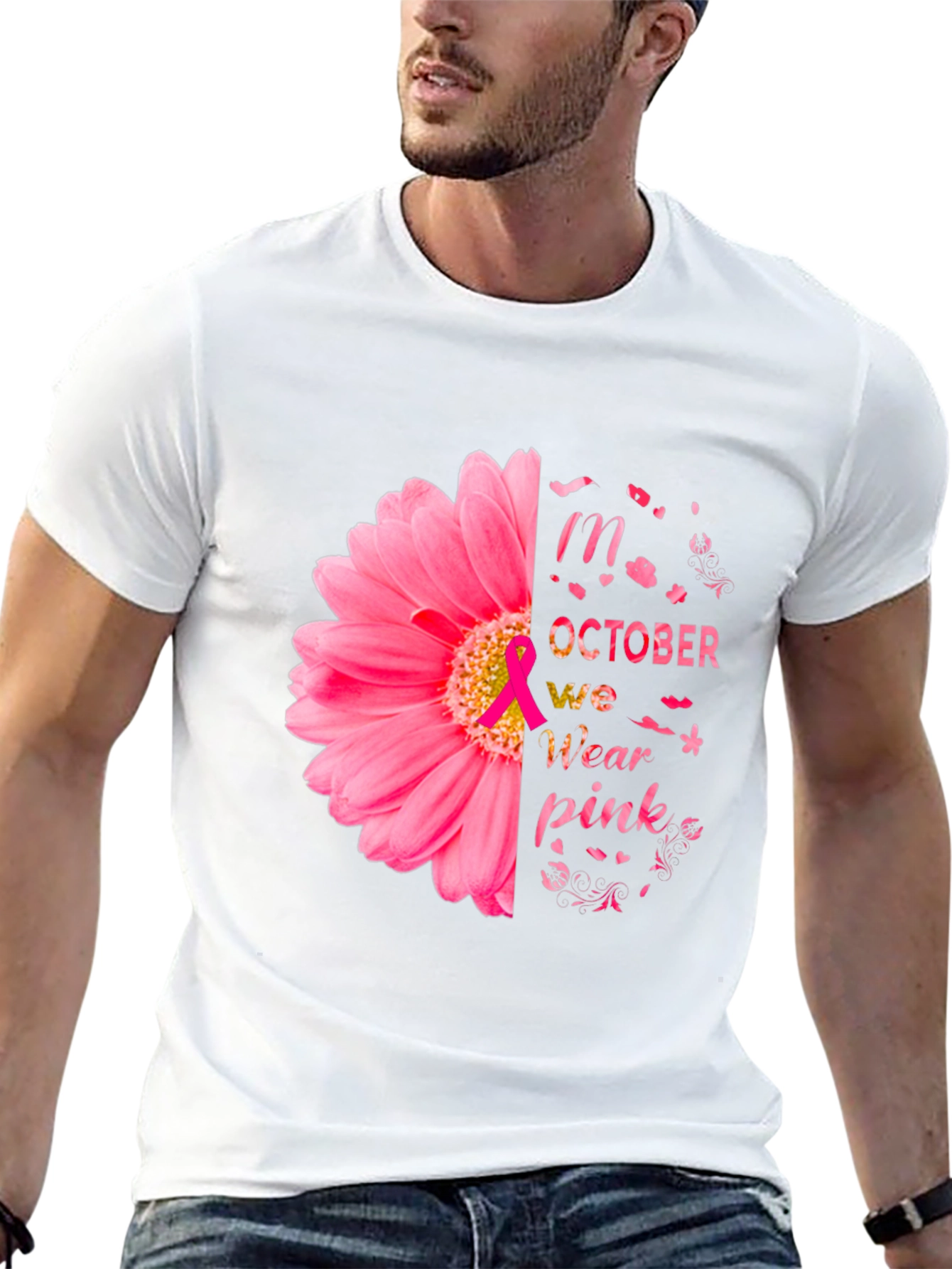 October We Wear Pink T-Shirt