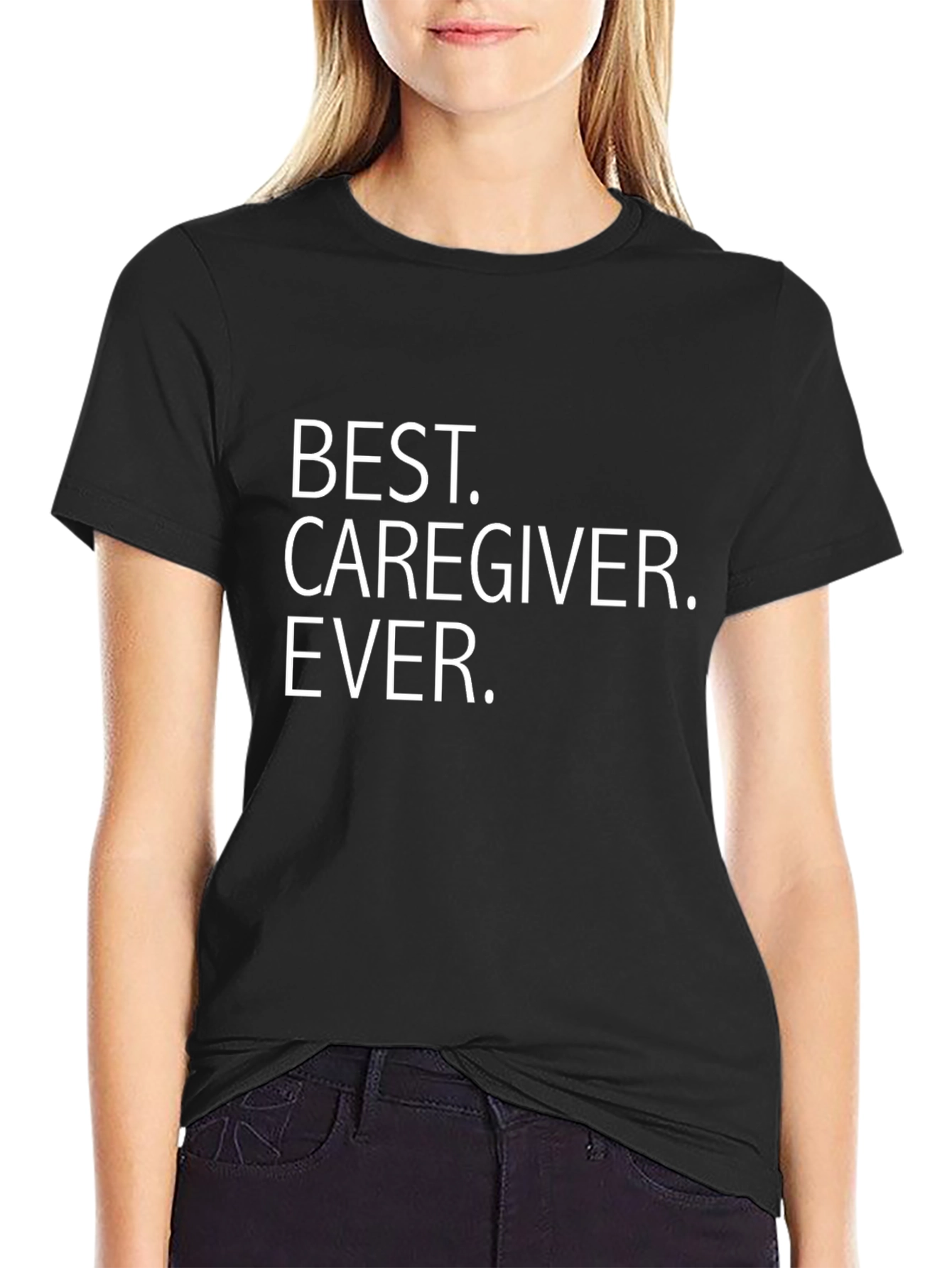 Best Caregiver Ever T-Shirt - Soft Cotton Tee
