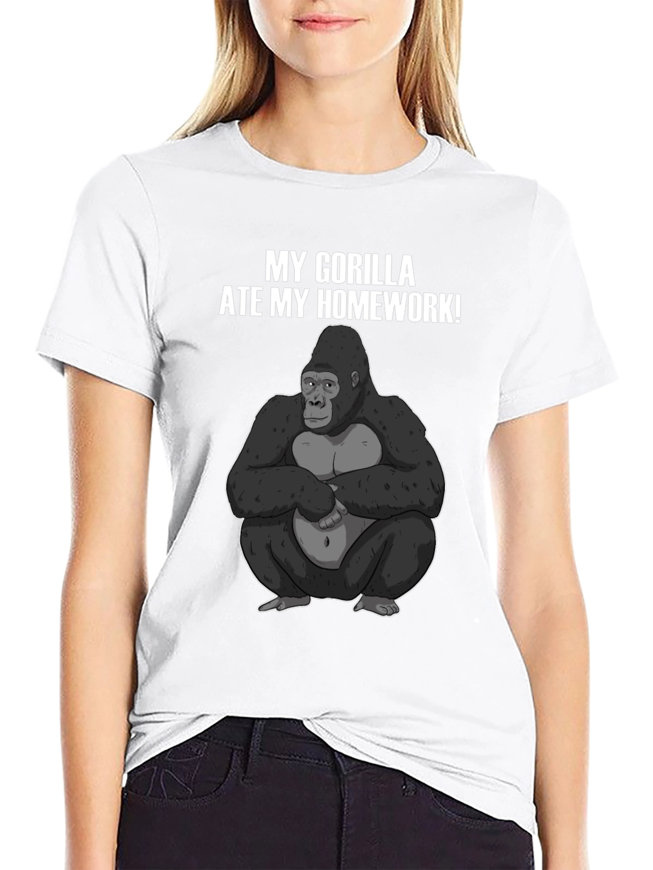 My Gorilla Ate My Homework T-Shirt