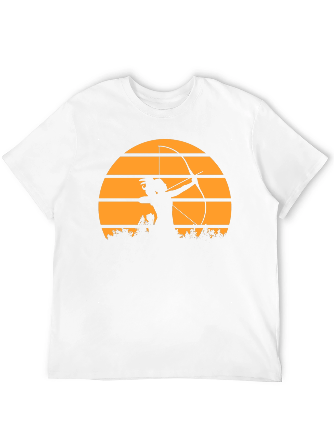 Archer Sunset Black T-Shirt