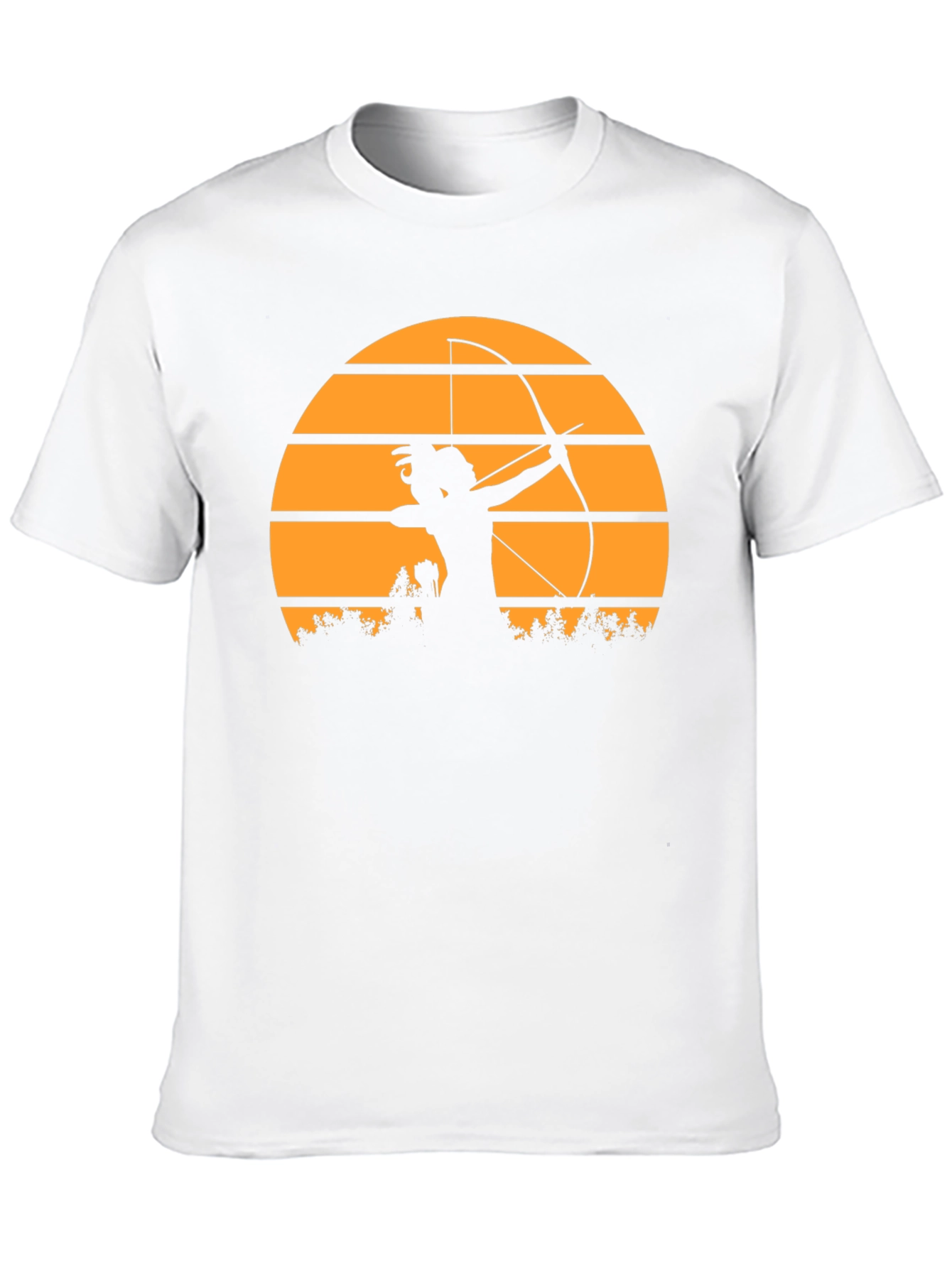 Archer Sunset Black T-Shirt