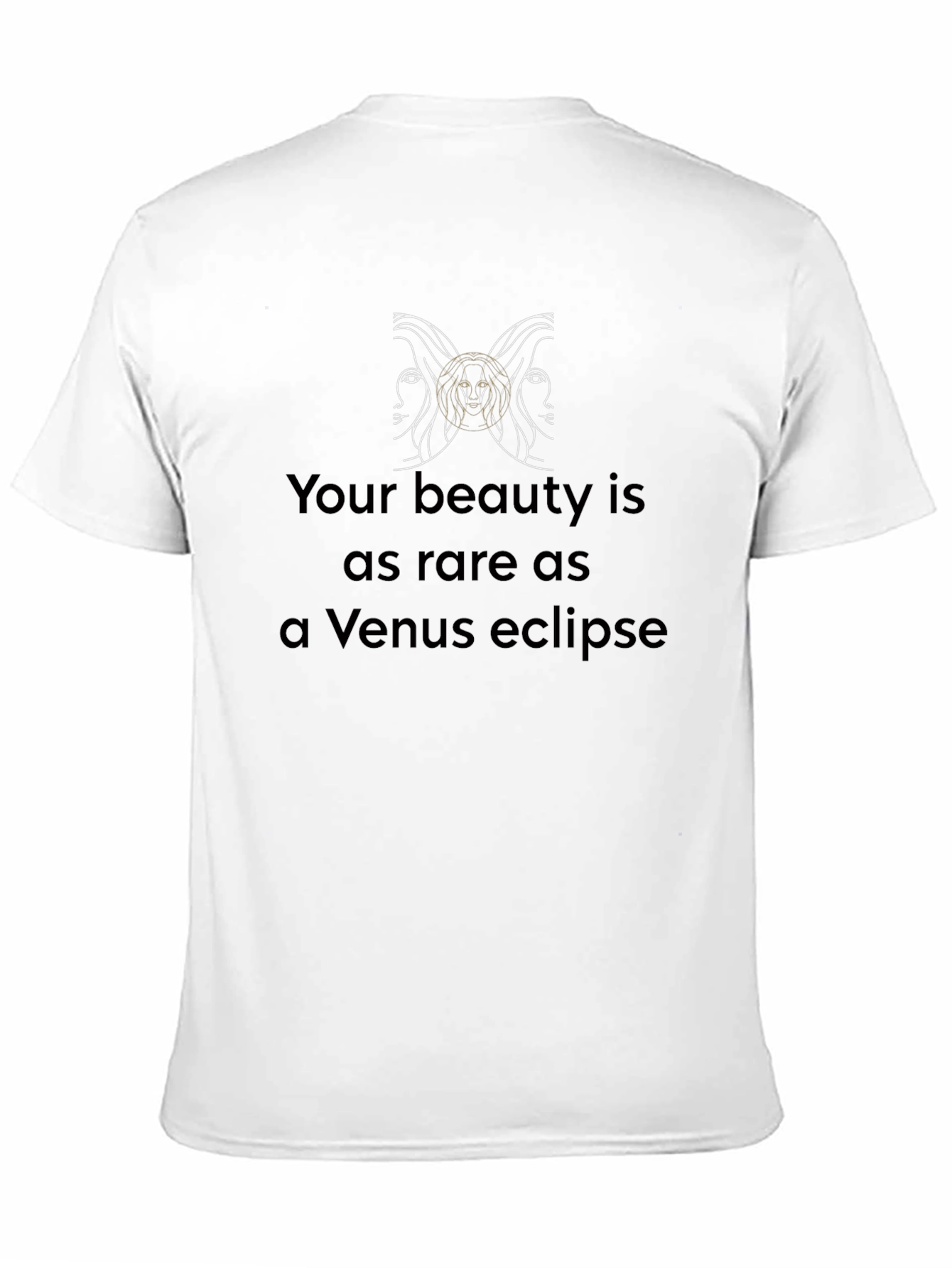 Rare Beauty Venus Eclipse Black T-Shirt