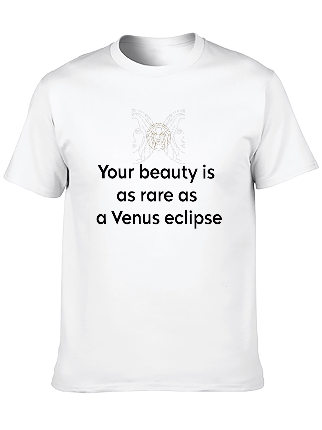 Rare Beauty Venus Eclipse Black T-Shirt