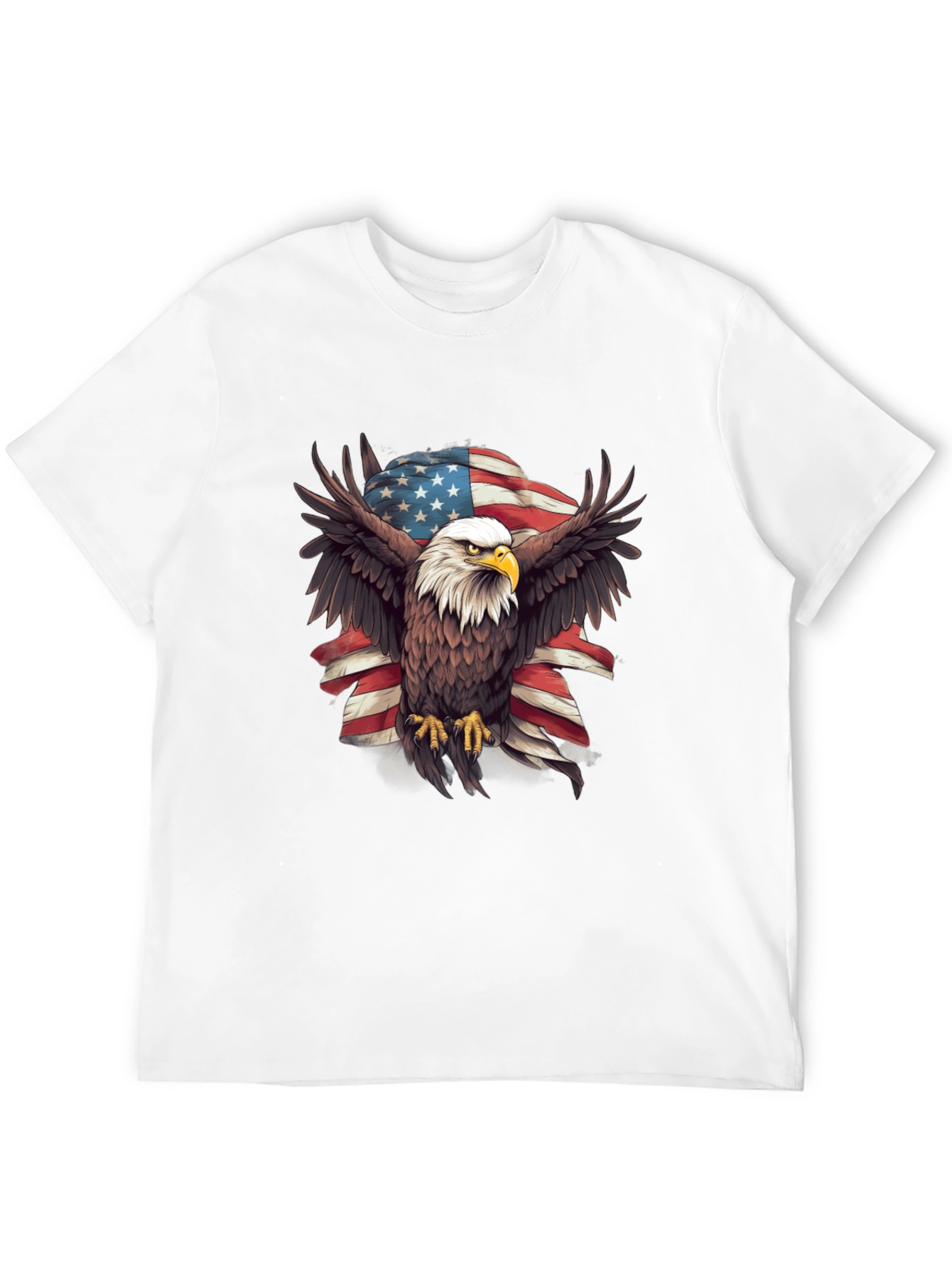 American Eagle USA Flag Graphic T-Shirt