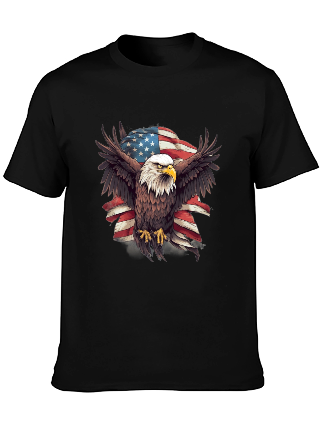 American Eagle USA Flag Graphic T-Shirt