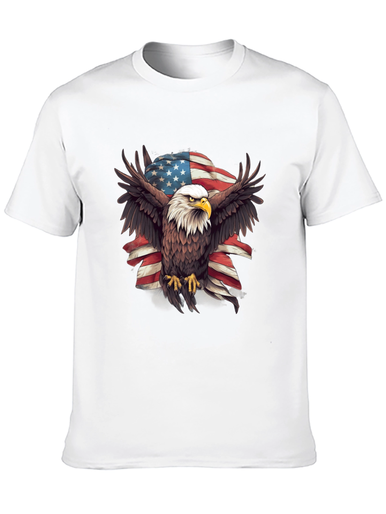 American Eagle USA Flag Graphic T-Shirt