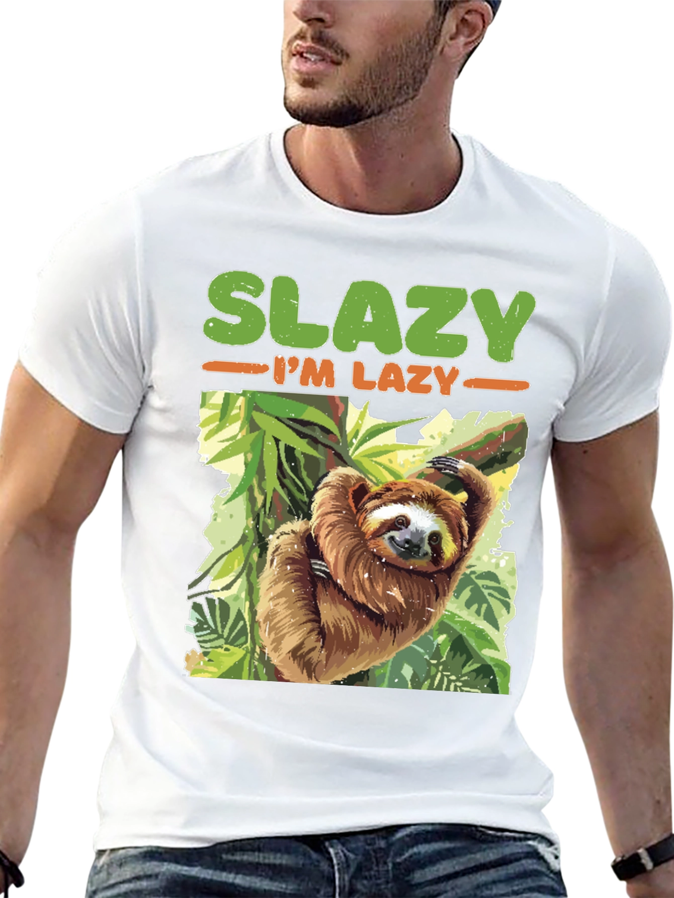 Slazy Im Lazy Sloth T-Shirt