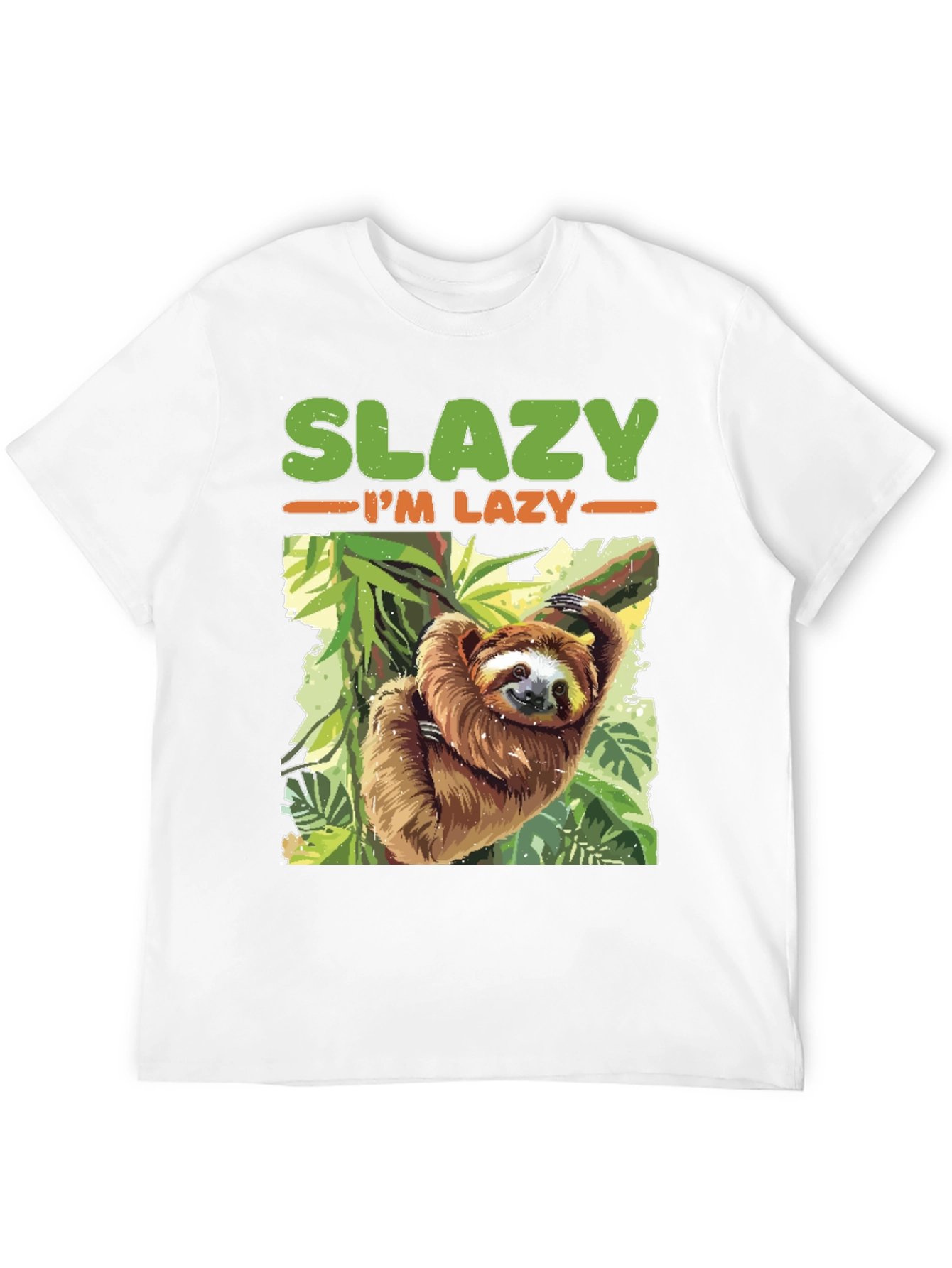 Slazy Im Lazy Sloth T-Shirt