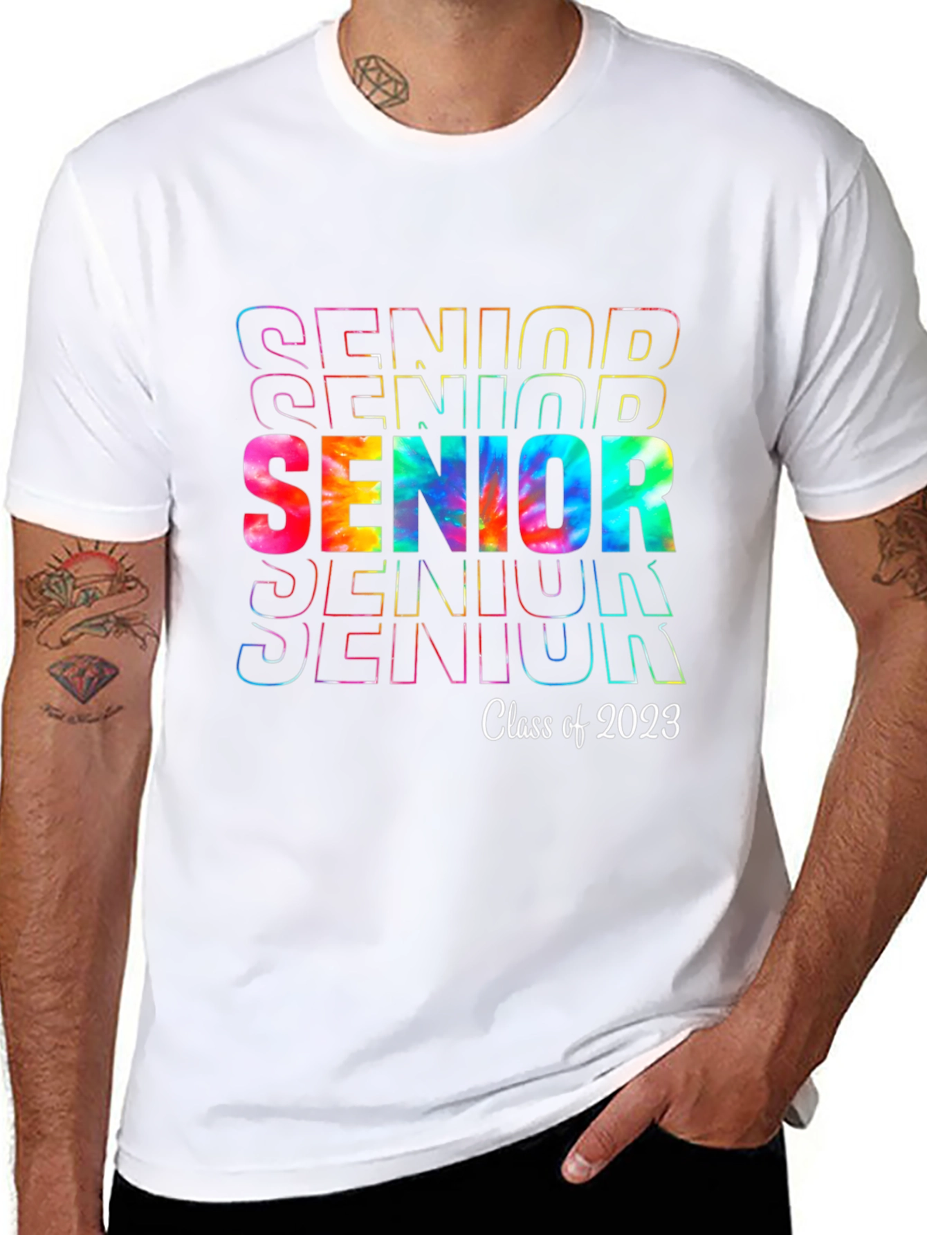 Senior 2023 Tie Dye T-Shirt