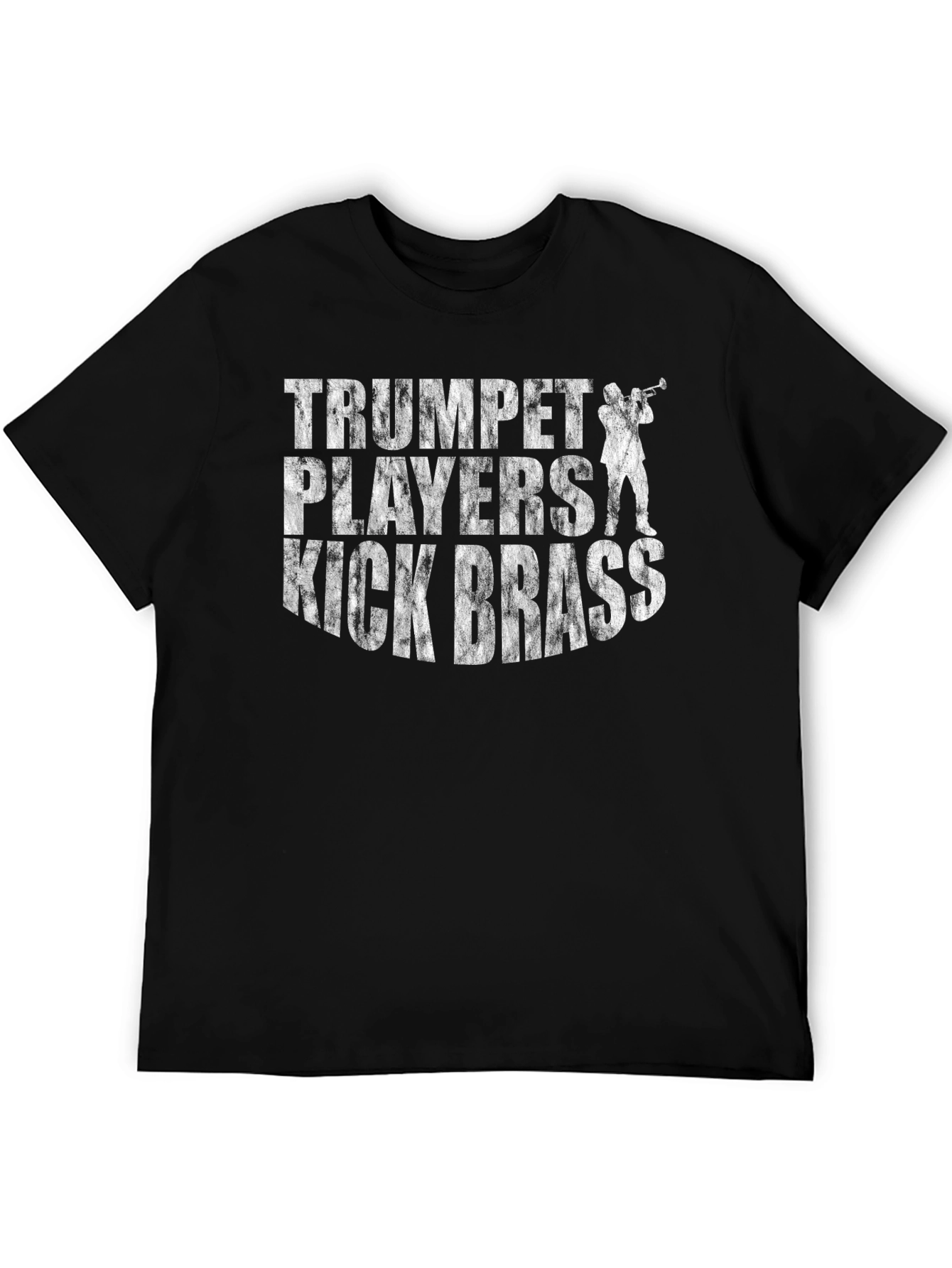 Trumpet Players Kick Brass Black T-Shirt