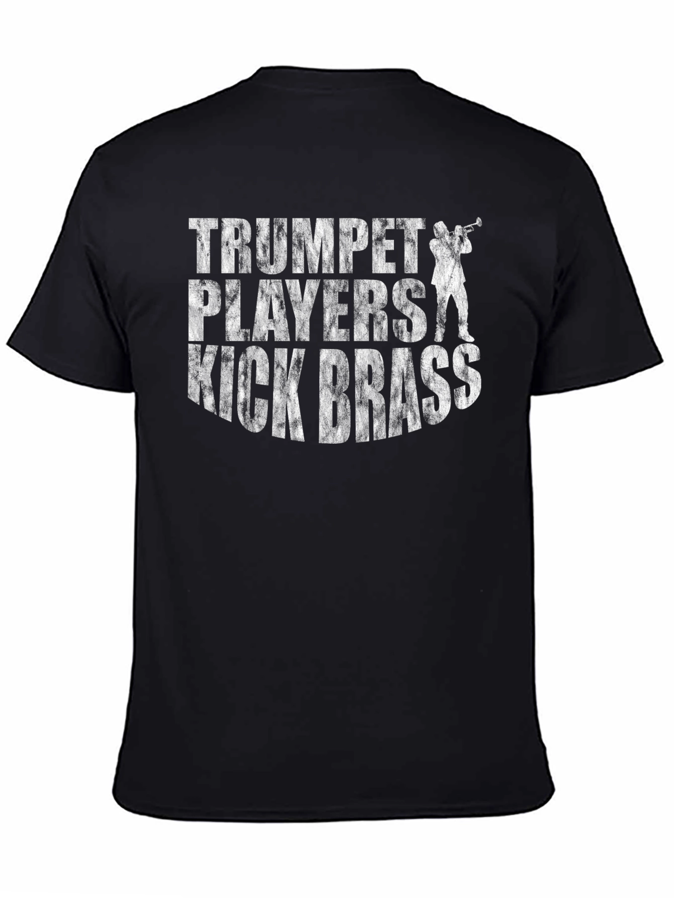 Trumpet Players Kick Brass Black T-Shirt