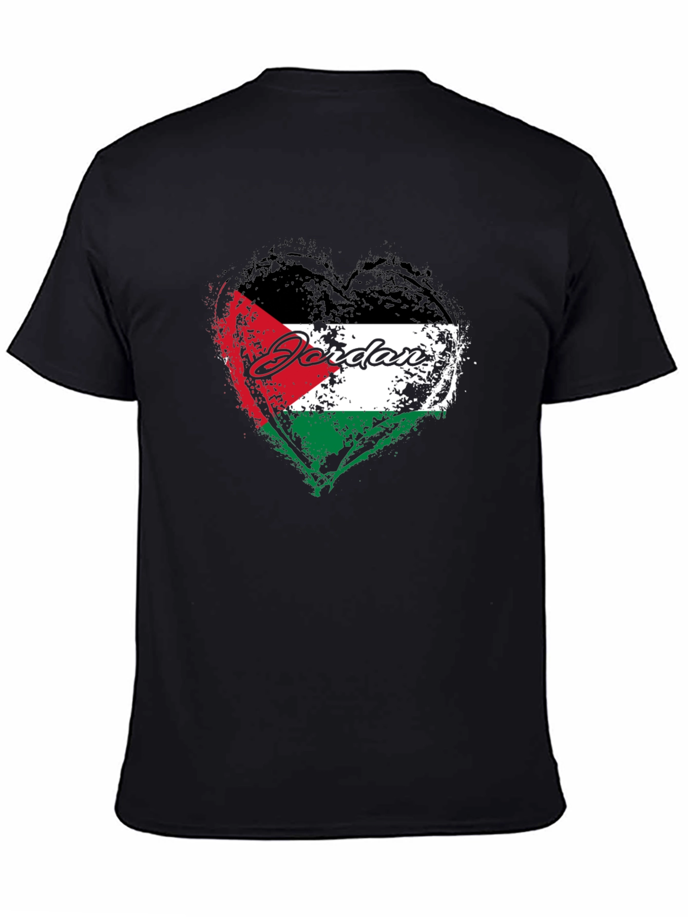 Jordan Flag Heart T-Shirt