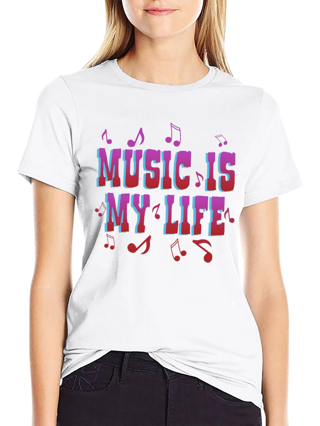 Music Is My Life Graphic Tee