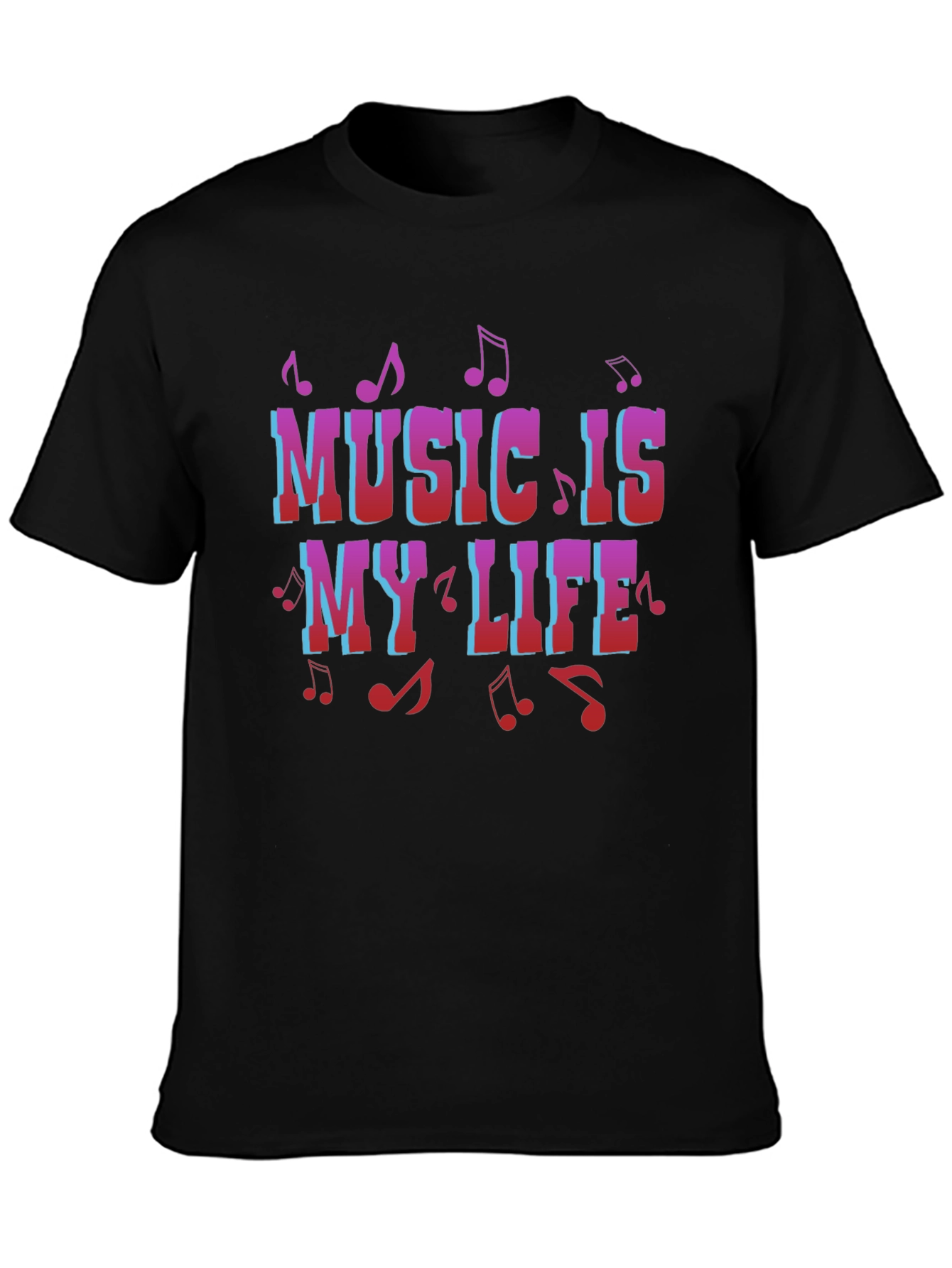 Music Is My Life Graphic Tee