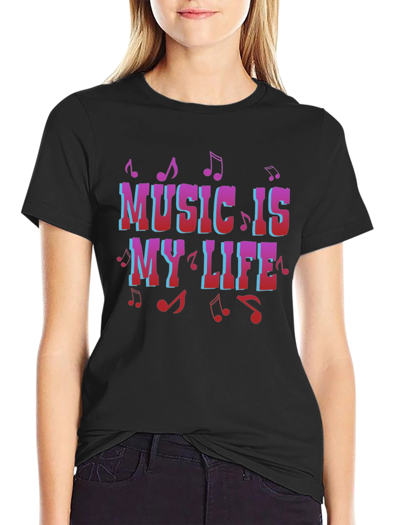 Music Is My Life Graphic Tee