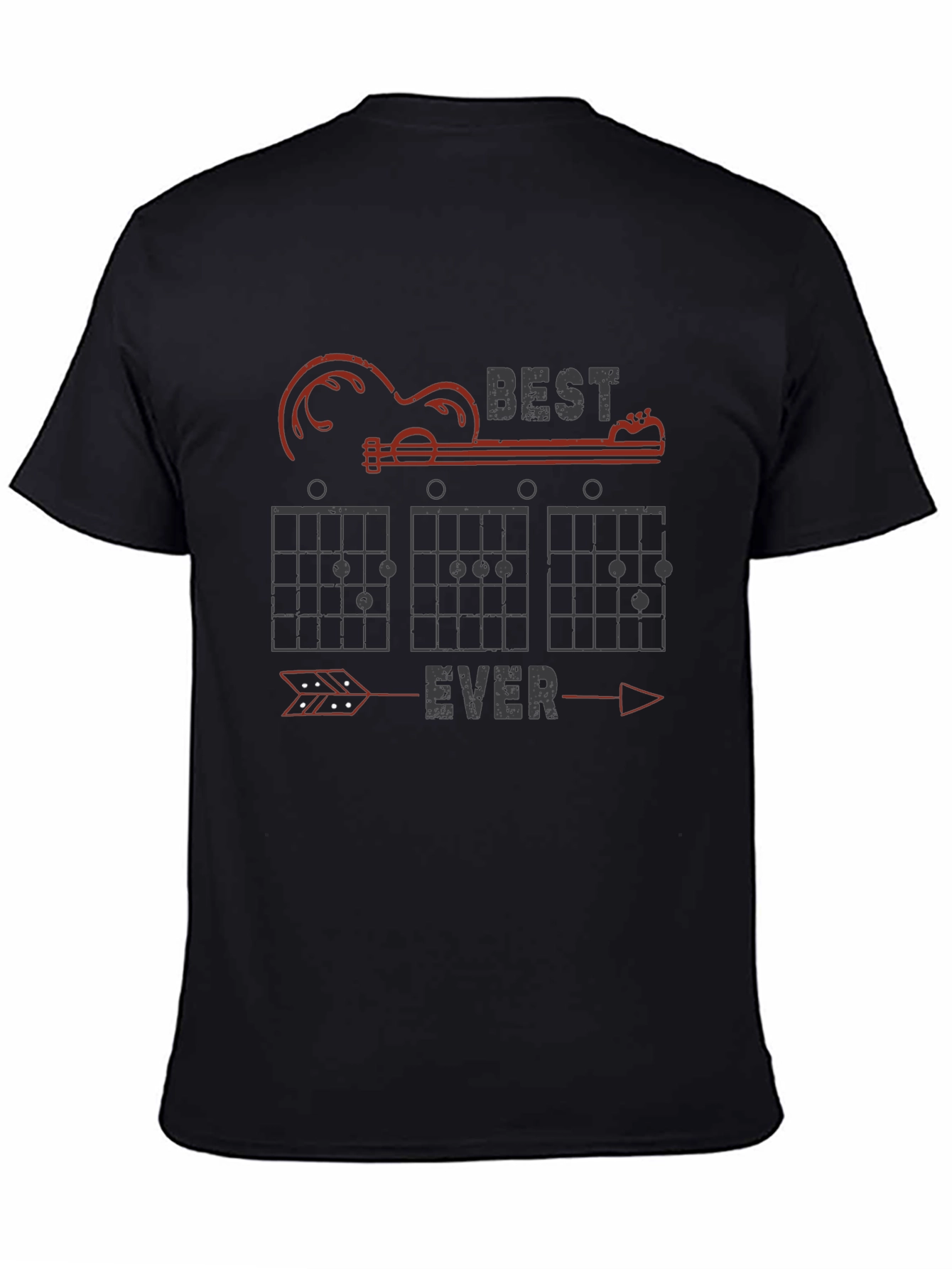 Best Ever Guitar Chords Graphic T-Shirt