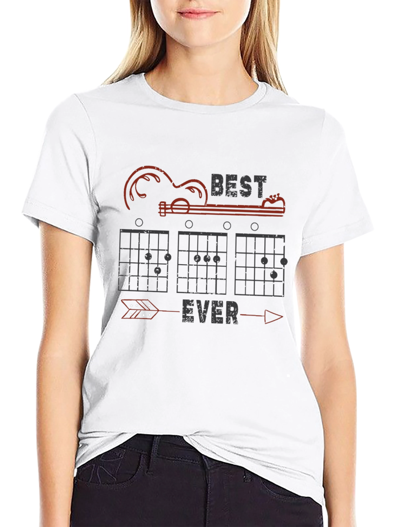 Best Ever Guitar Chords Graphic T-Shirt