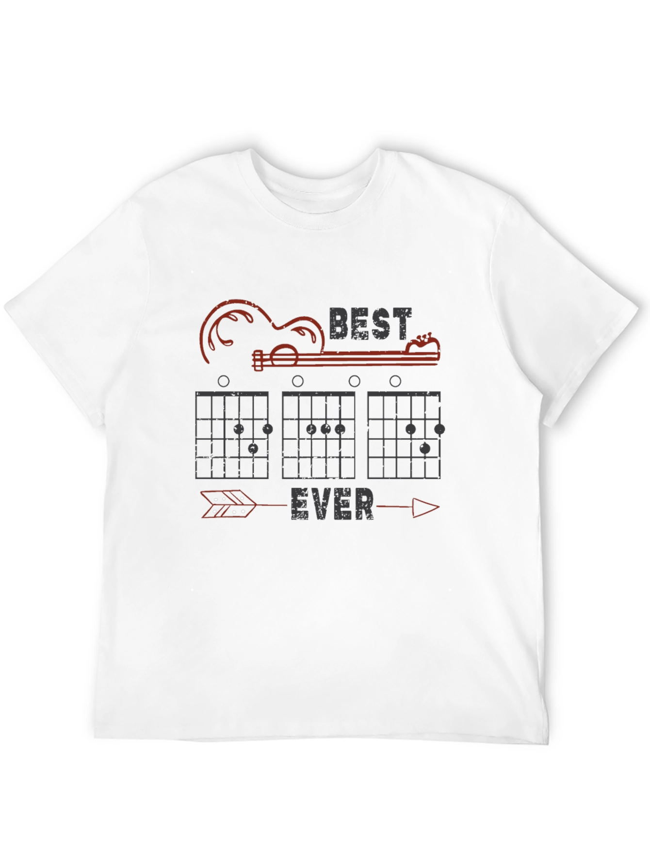 Best Ever Guitar Chords Graphic T-Shirt