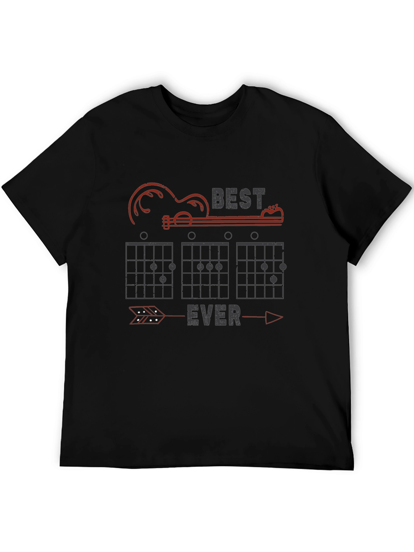 Best Ever Guitar Chords Graphic T-Shirt