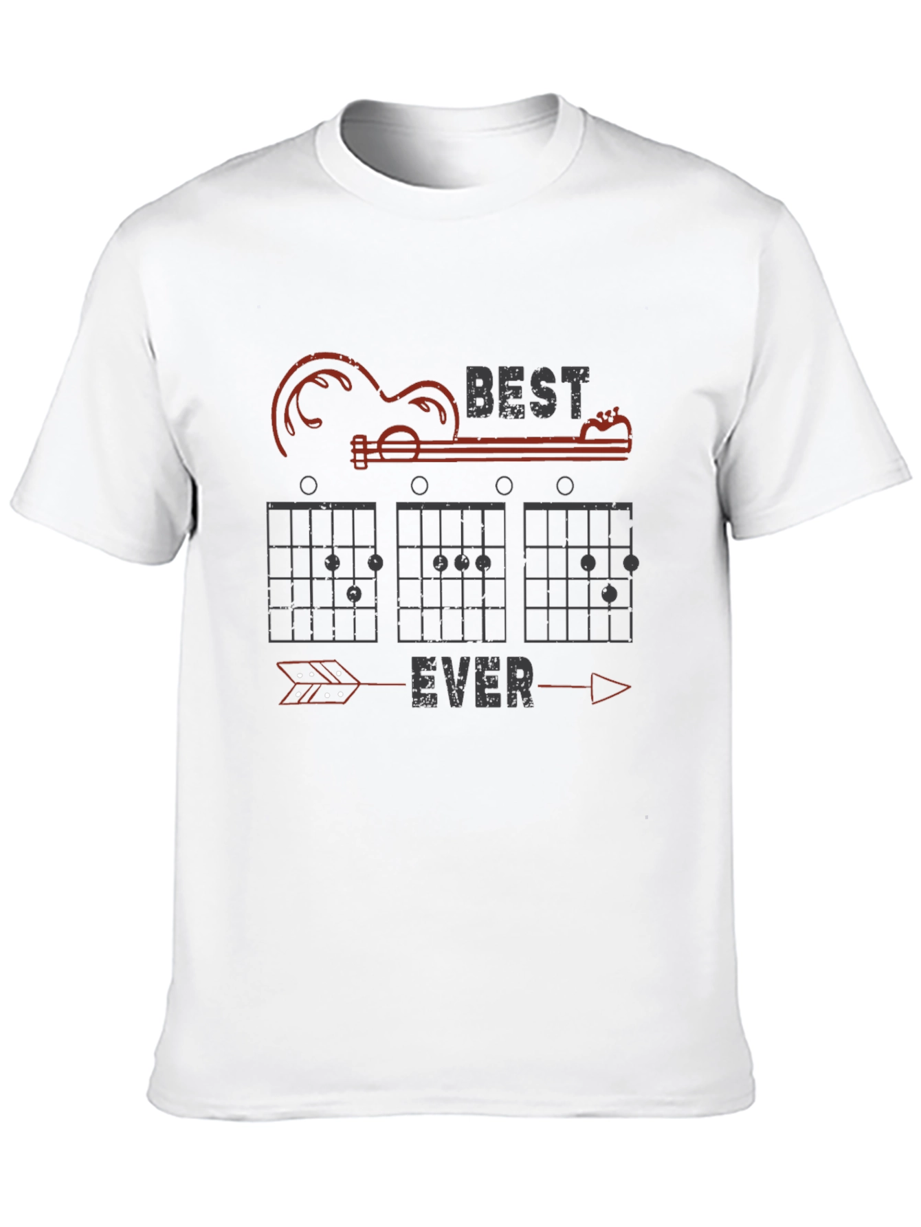 Best Ever Guitar Chords Graphic T-Shirt