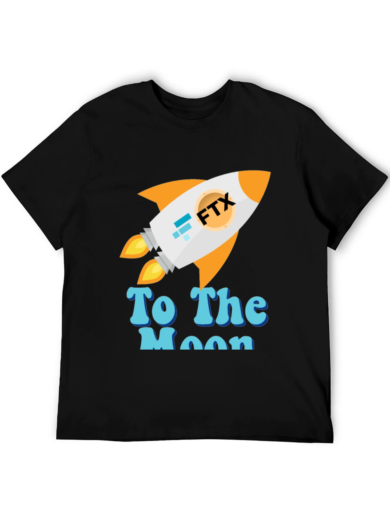 FTX To The Moon T-Shirt - Crypto Rocket