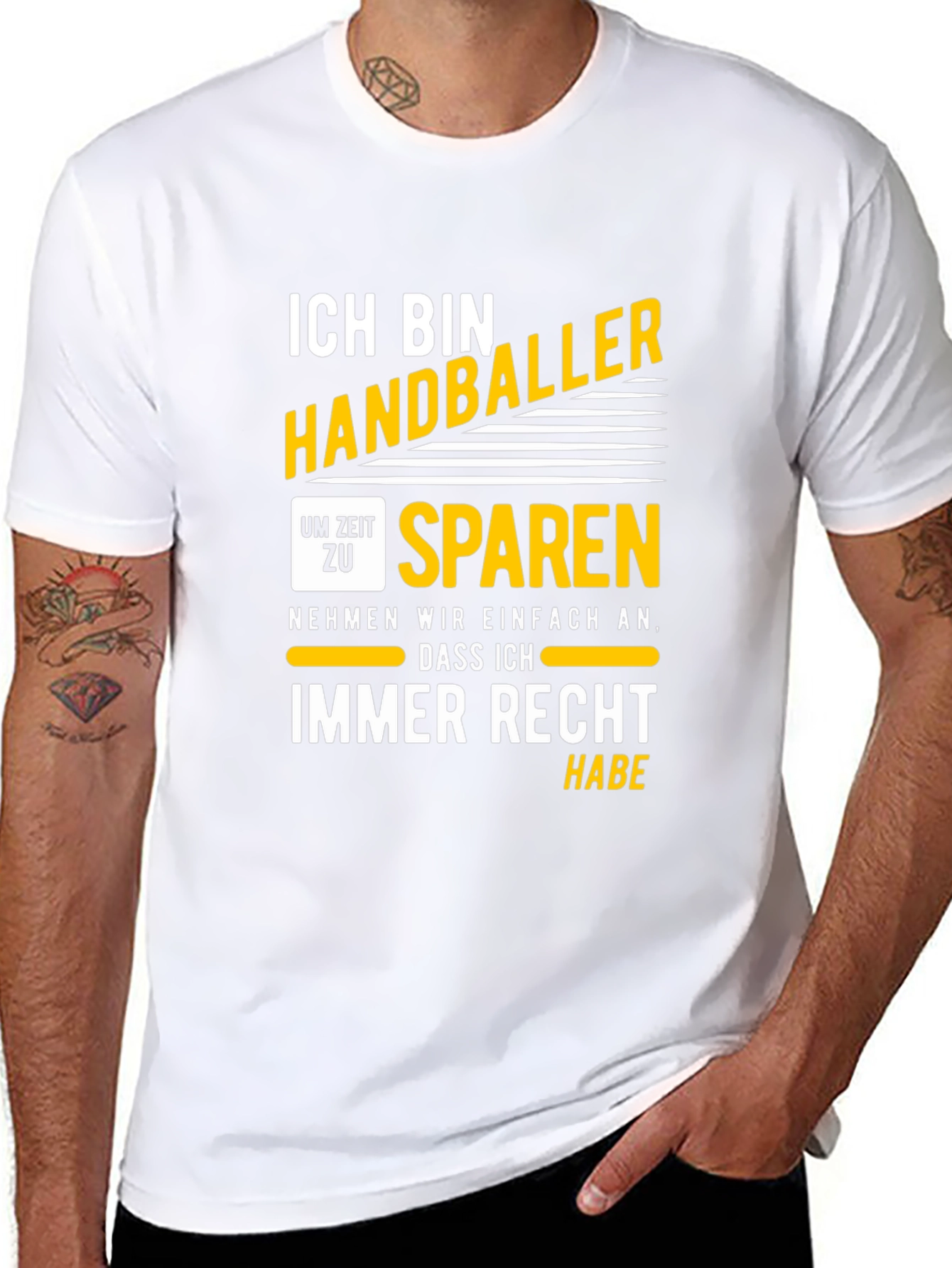 Ich Bin Handballer T-Shirt