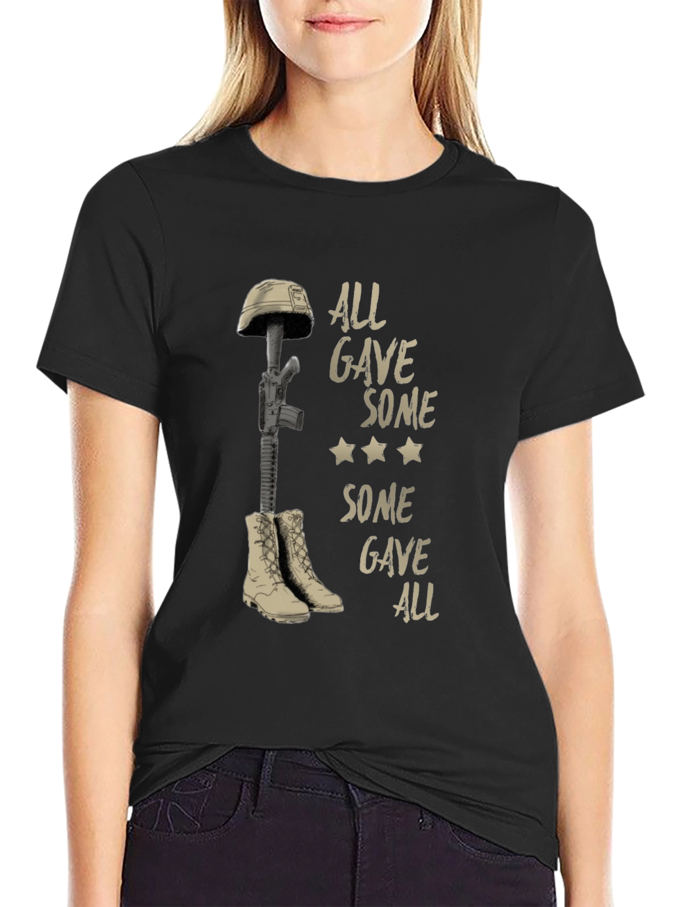All Gave Some T-Shirt - Military Memorial Tee