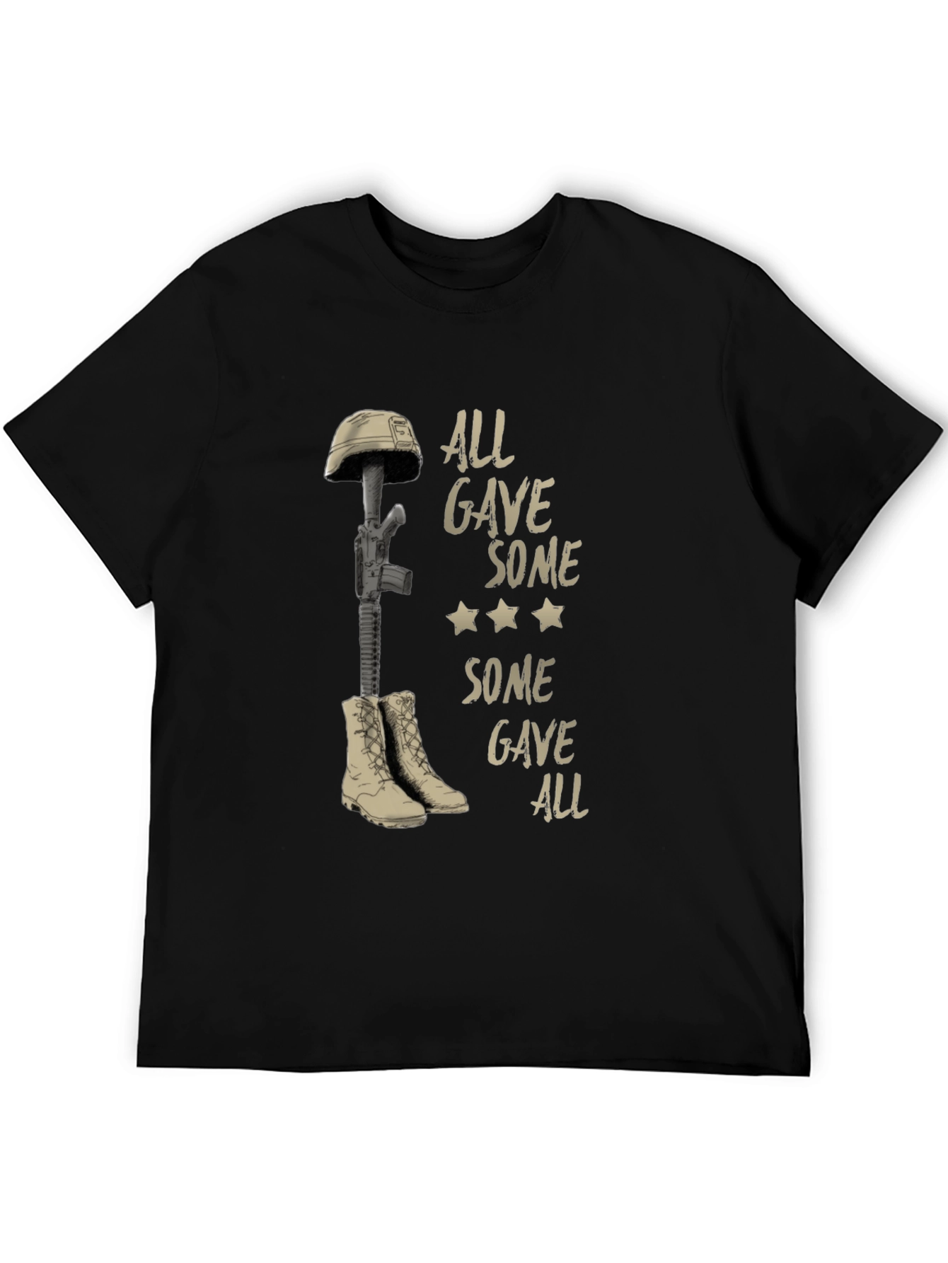 All Gave Some T-Shirt - Military Memorial Tee