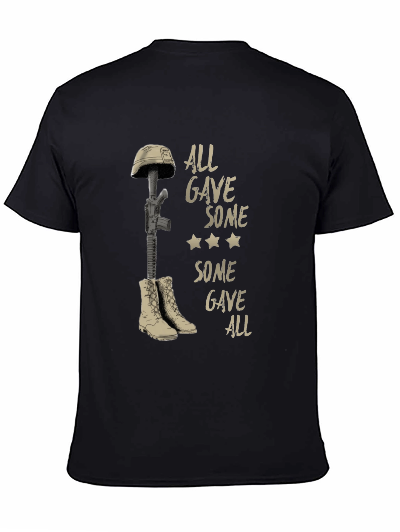 All Gave Some T-Shirt - Military Memorial Tee