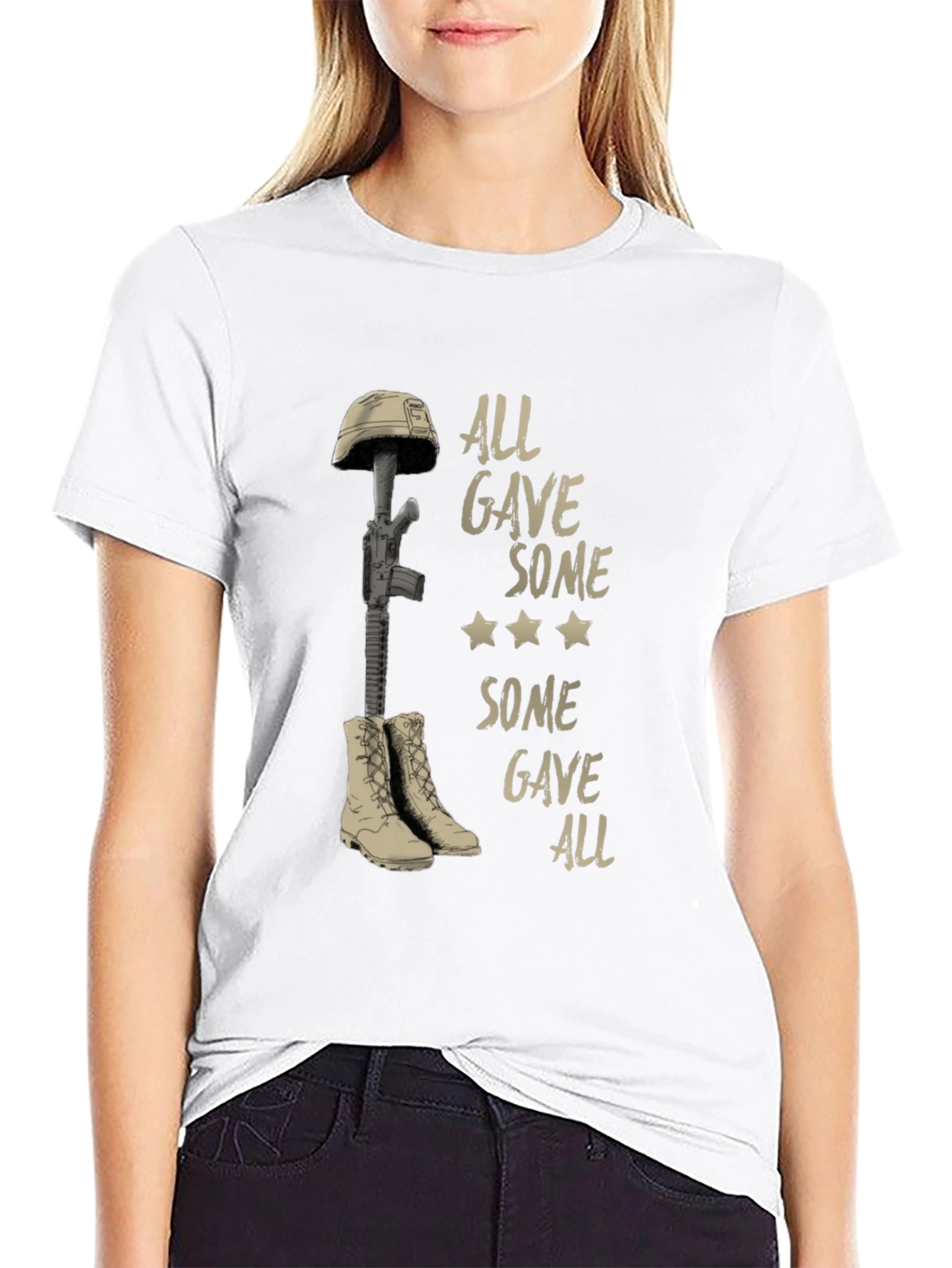 All Gave Some T-Shirt - Military Memorial Tee