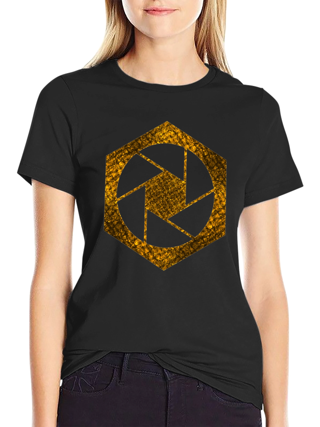 Aperture Hexagon T-Shirt - Graphic Tee