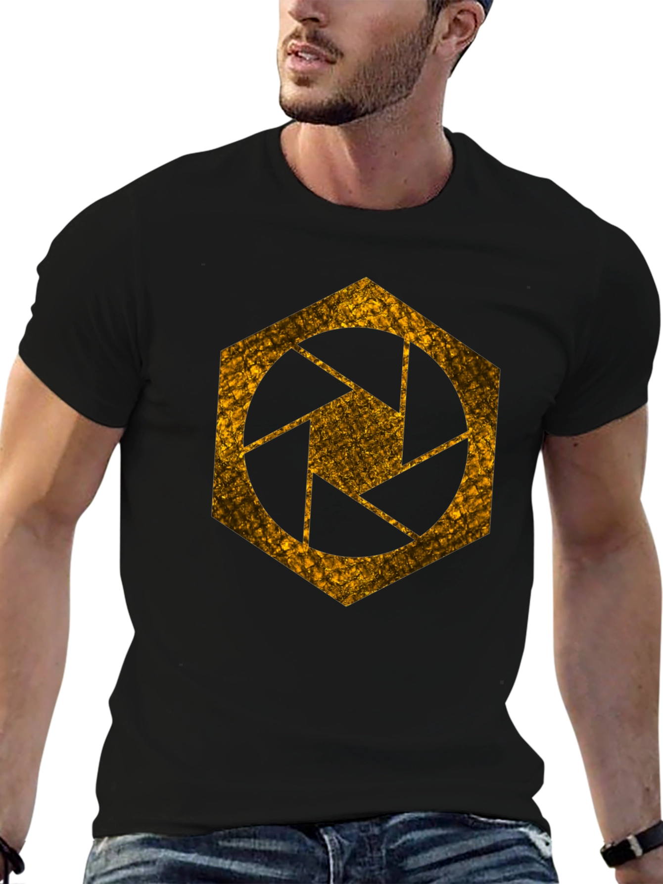 Aperture Hexagon T-Shirt - Graphic Tee
