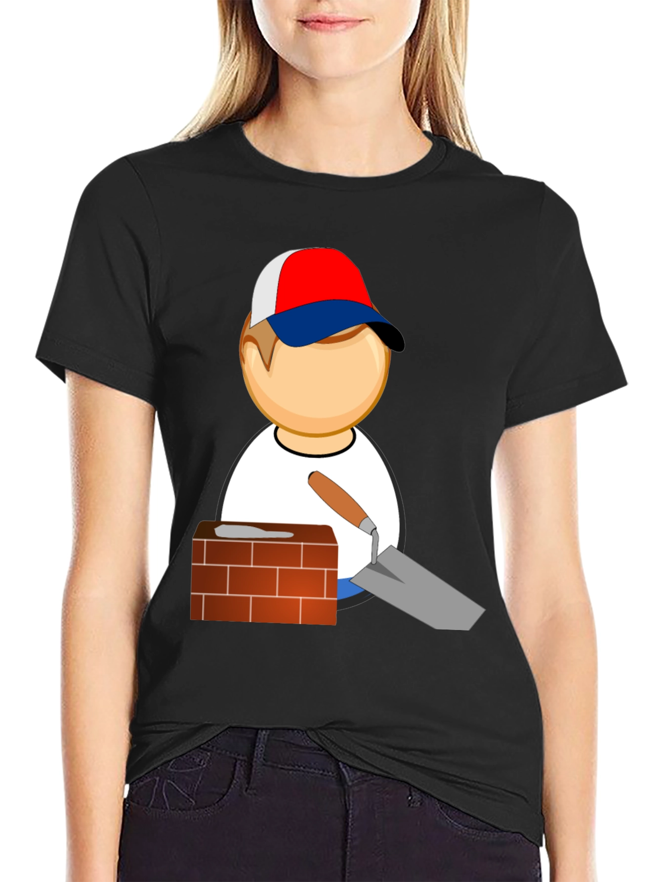 Mason Graphic T-Shirt - Construction Worker Tee