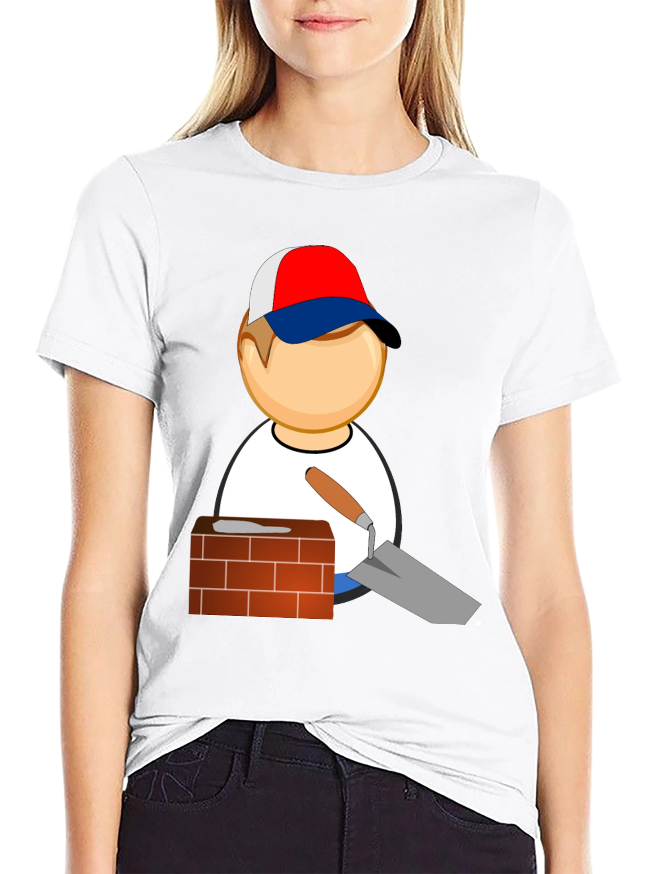 Mason Graphic T-Shirt - Construction Worker Tee