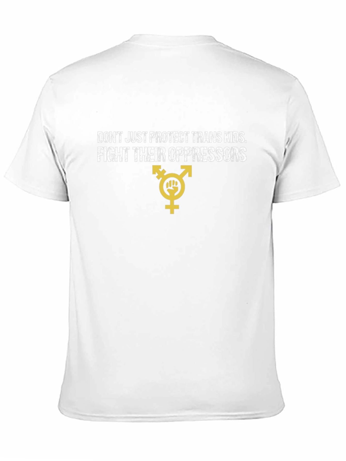 Fight Trans Oppressors T-Shirt - Transgender Pride Tee