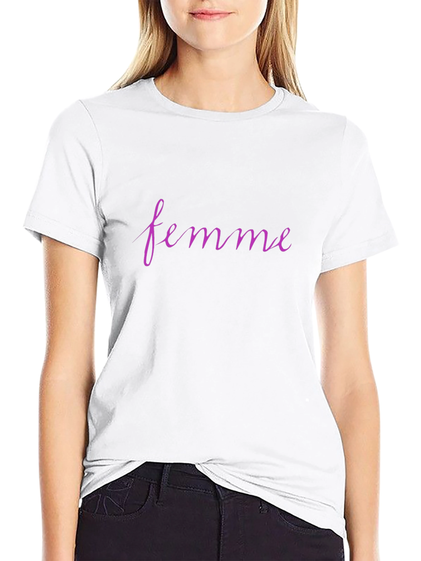 Femme Graphic Tee - Stylish & Comfortable