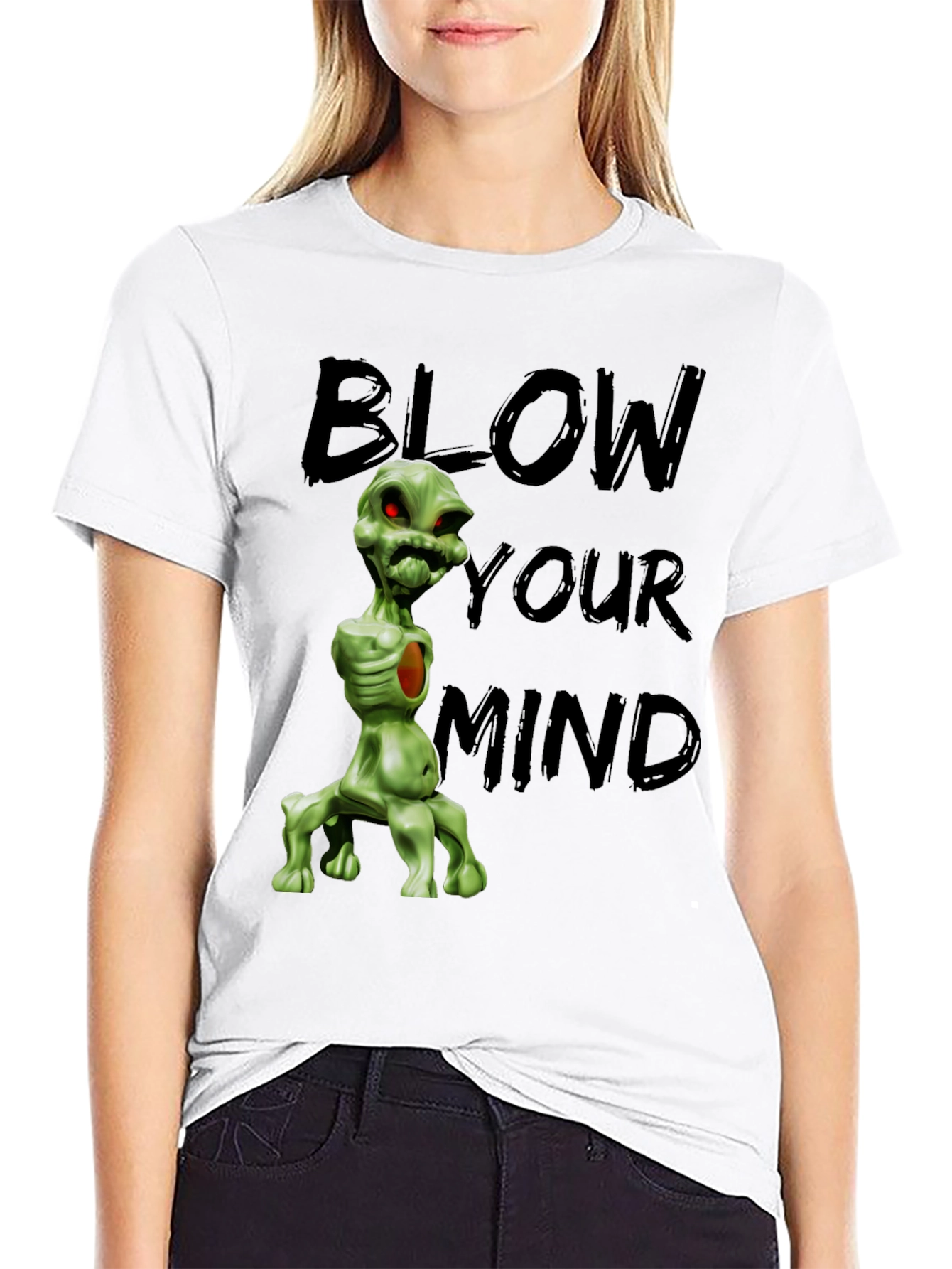 Blow Your Mind Alien Graphic Tee