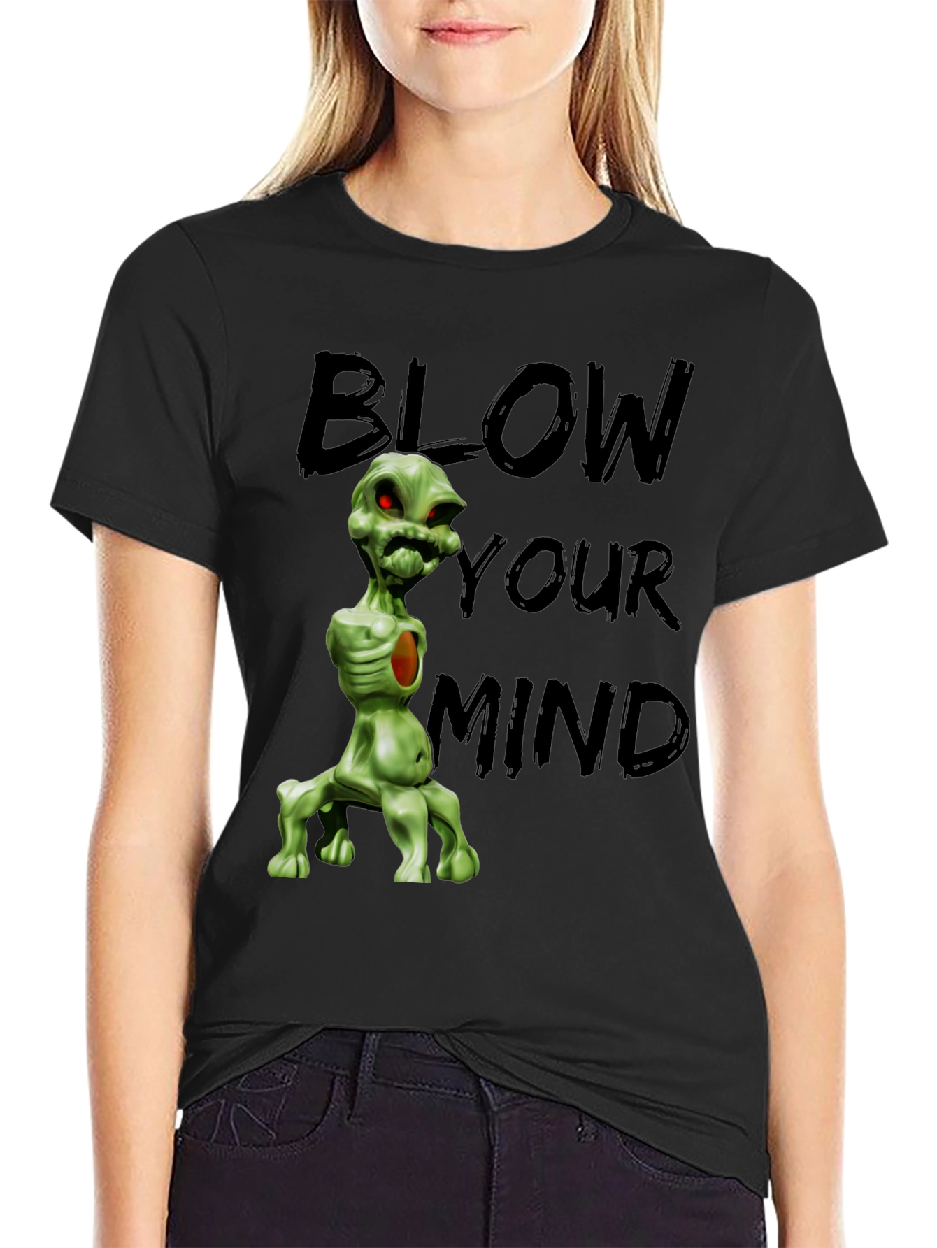 Blow Your Mind Alien Graphic Tee