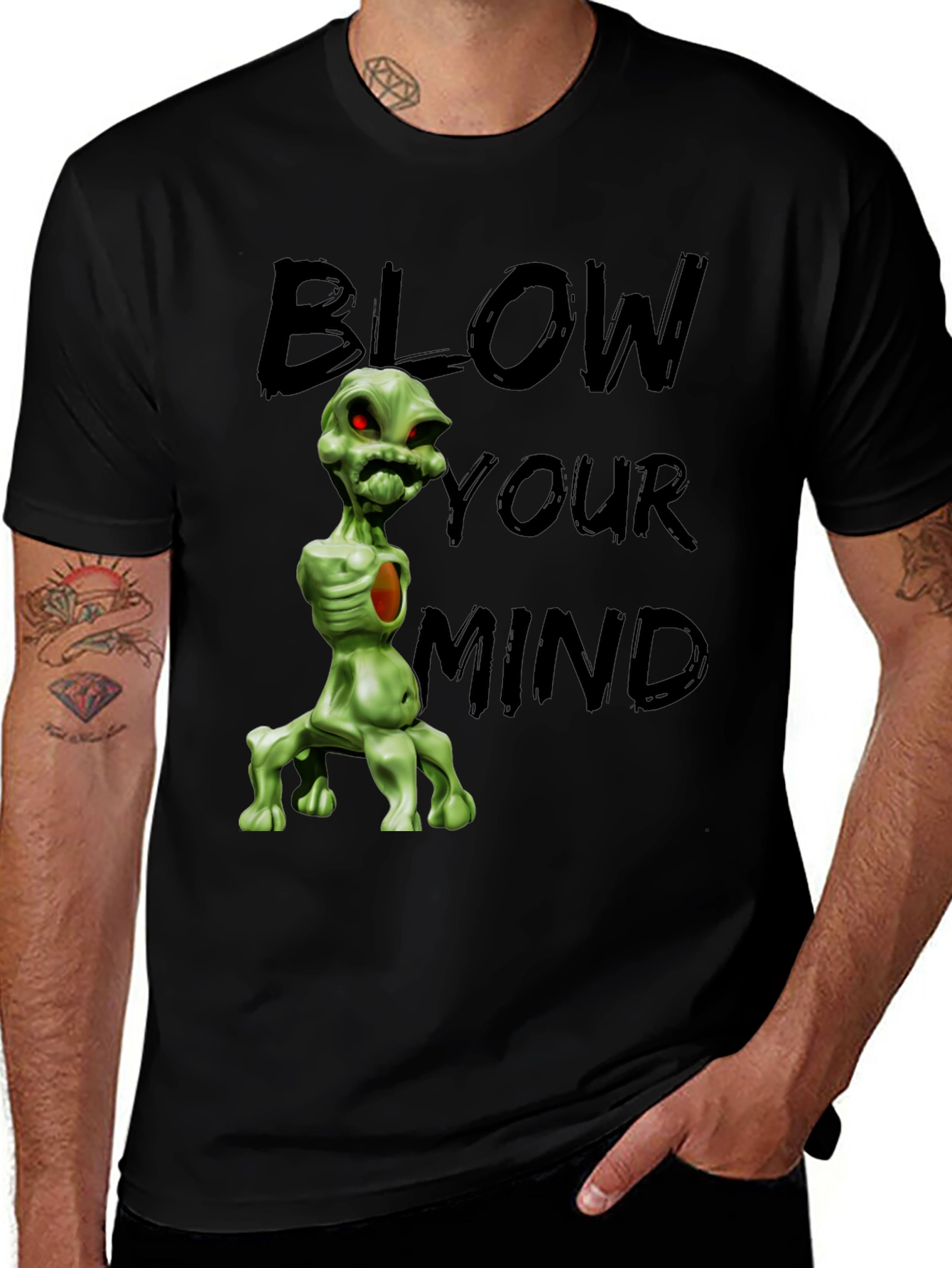 Blow Your Mind Alien Graphic Tee