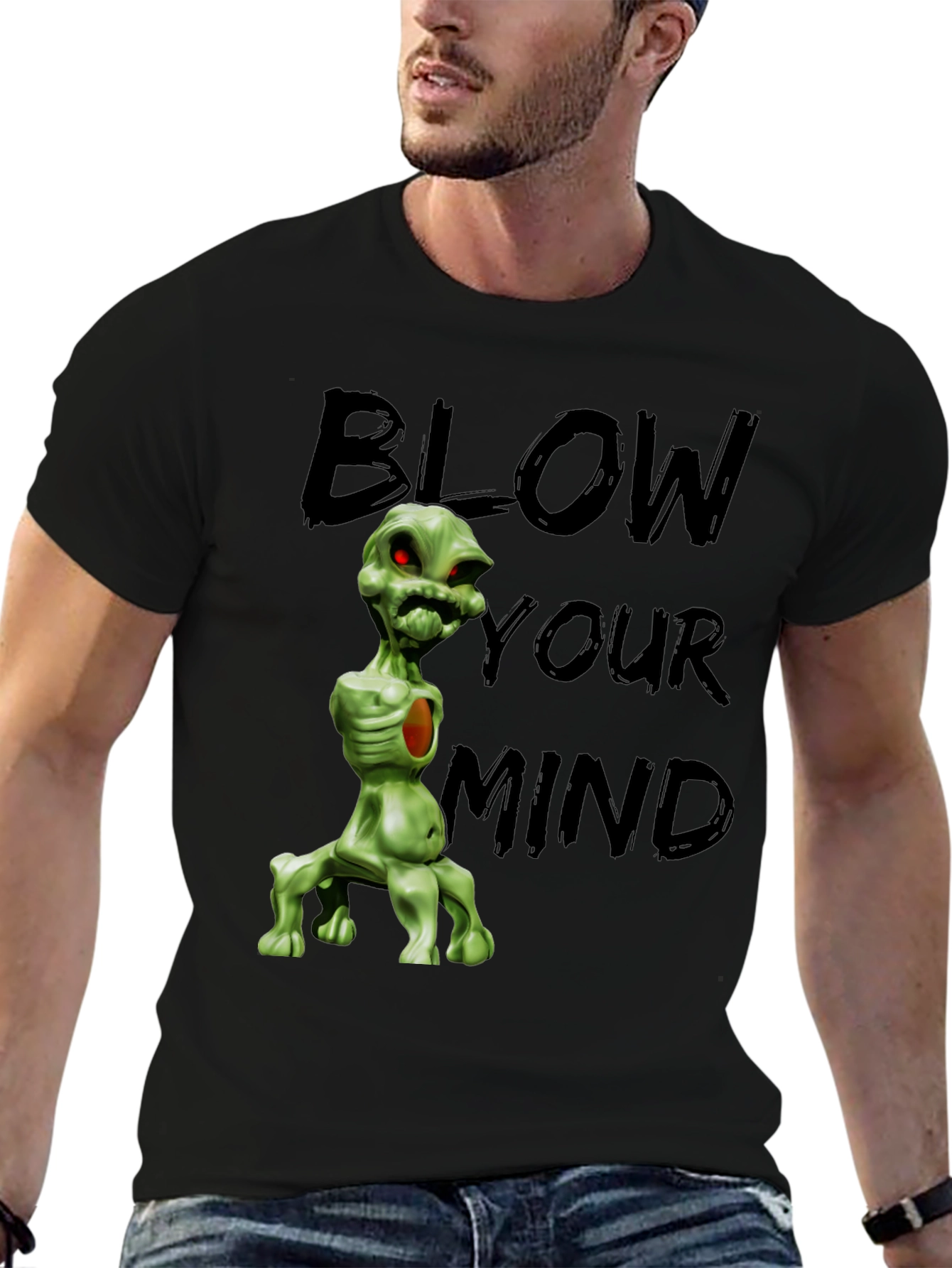 Blow Your Mind Alien Graphic Tee