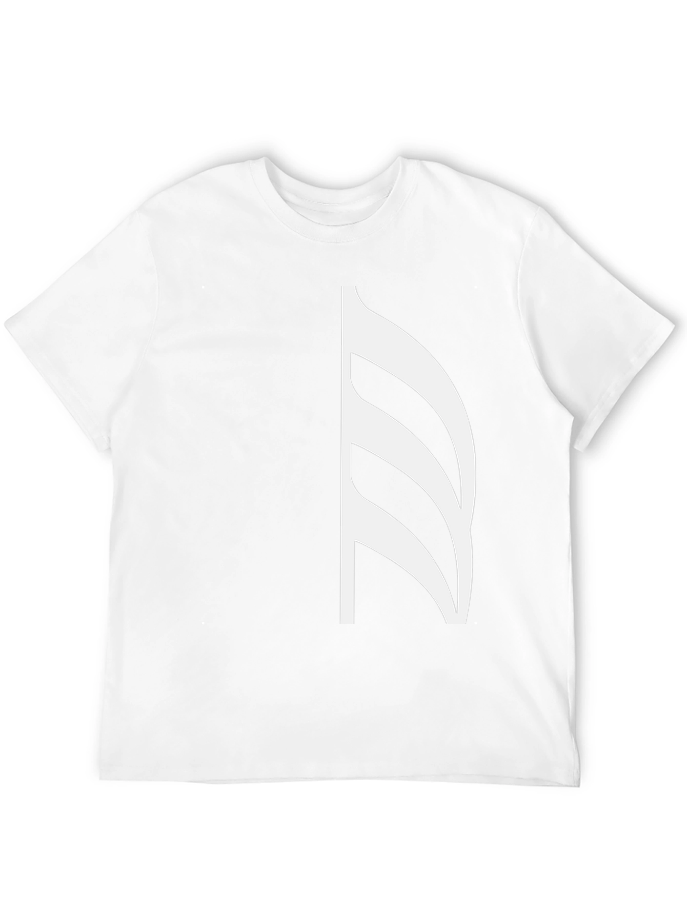 Stylish Black T-Shirt with White Musical Note Graphic
