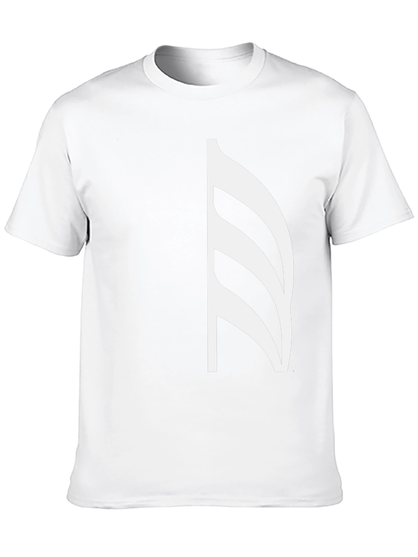 Stylish Black T-Shirt with White Musical Note Graphic