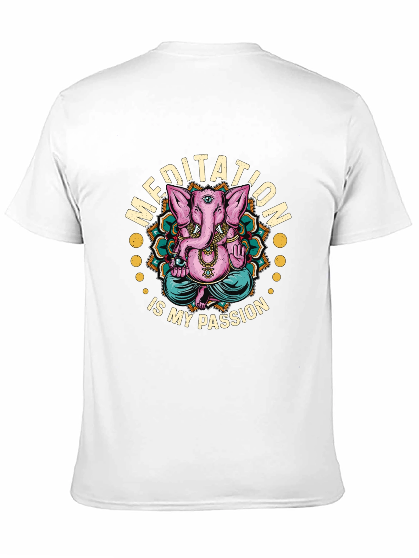 Meditation Passion Tee - Yoga Ganesha T-Shirt